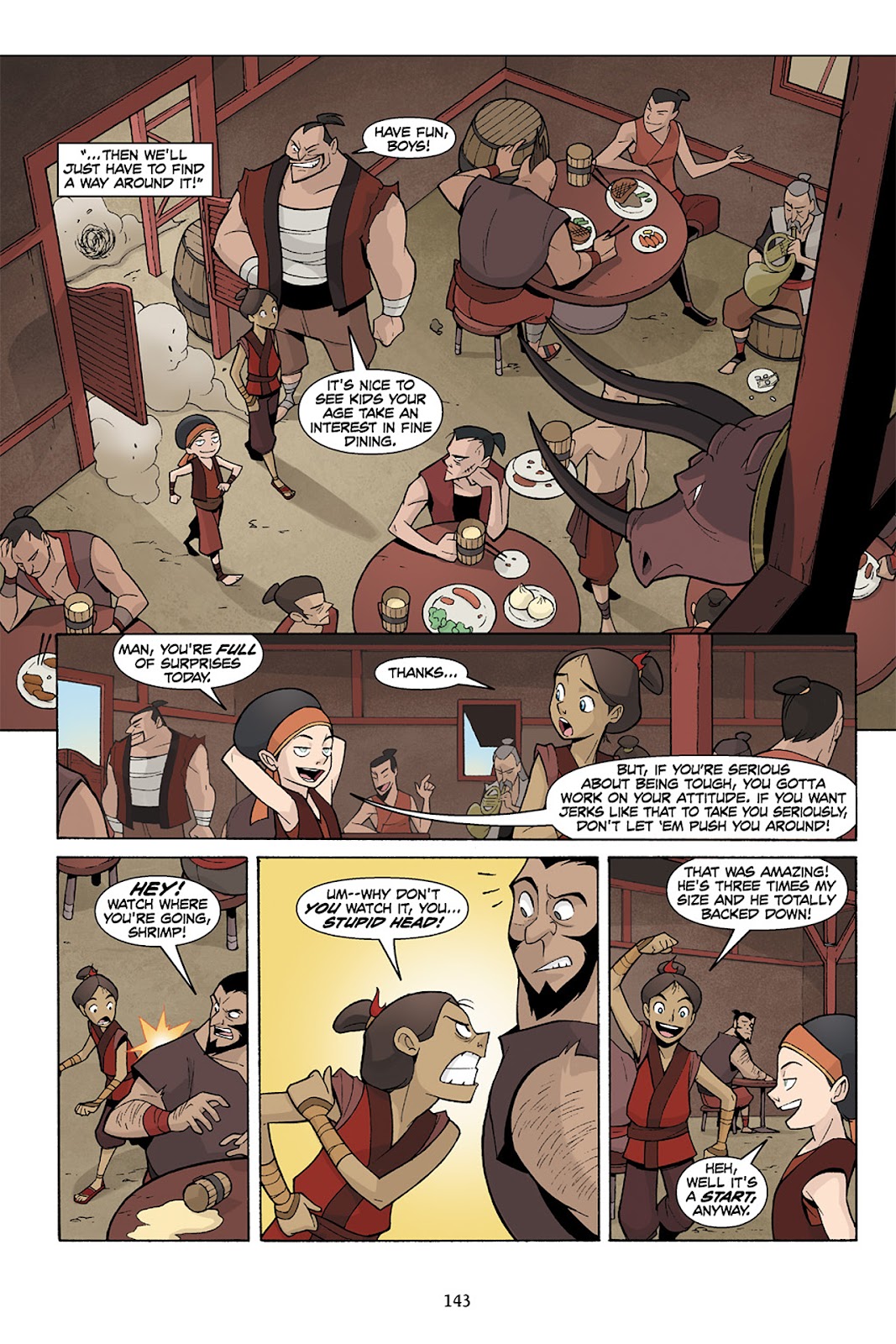 Nickelodeon Avatar: The Last Airbender - The Lost Adventures issue Full - Page 144