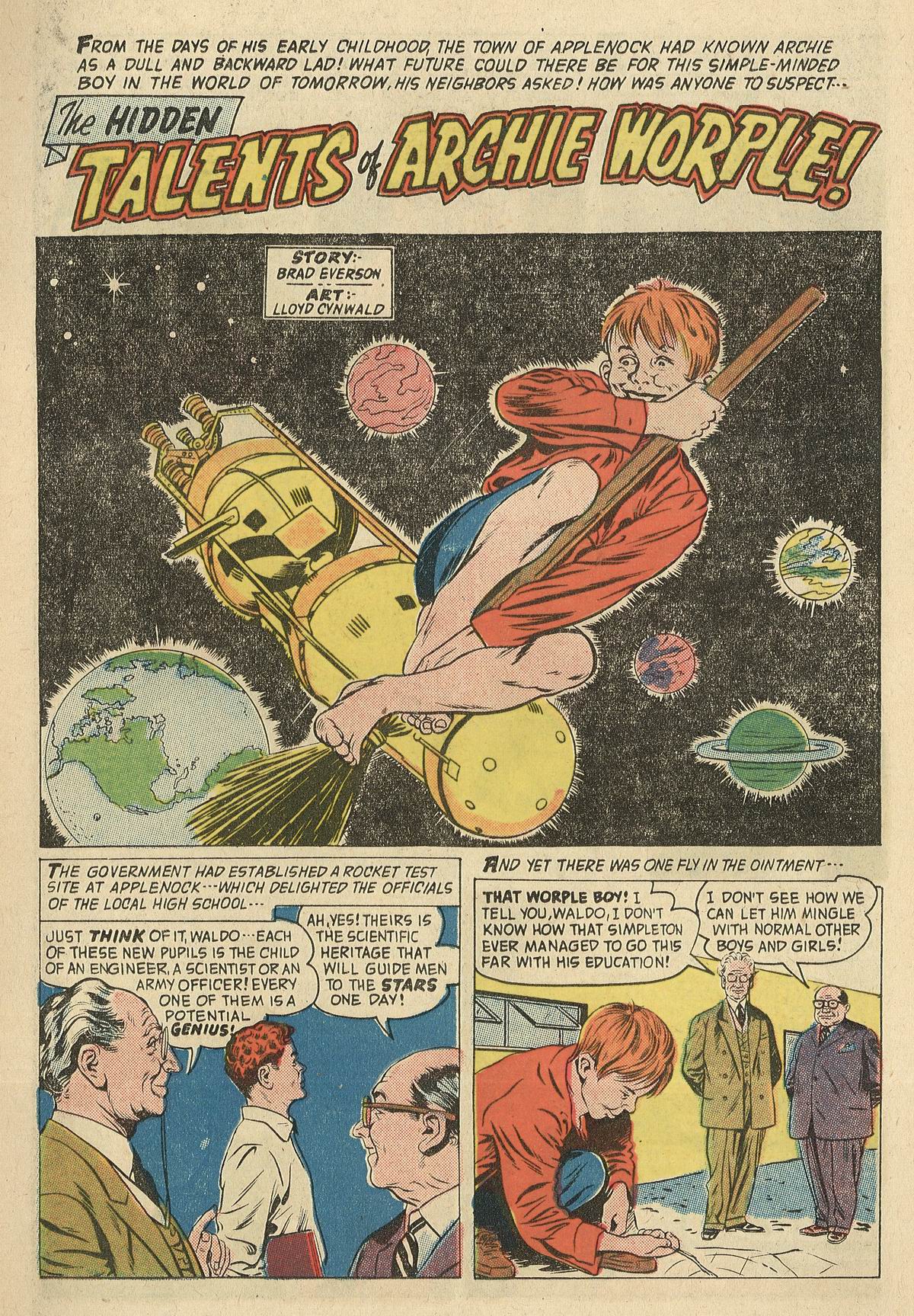 Read online Adventures Into The Unknown comic -  Issue #108 - 15