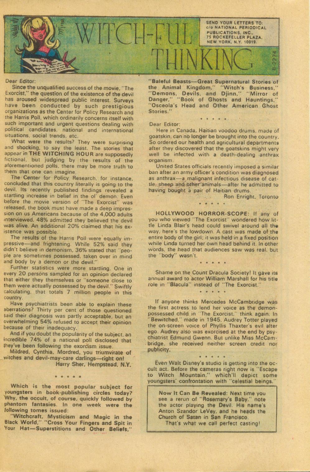 Read online The Witching Hour (1969) comic -  Issue #49 - 34