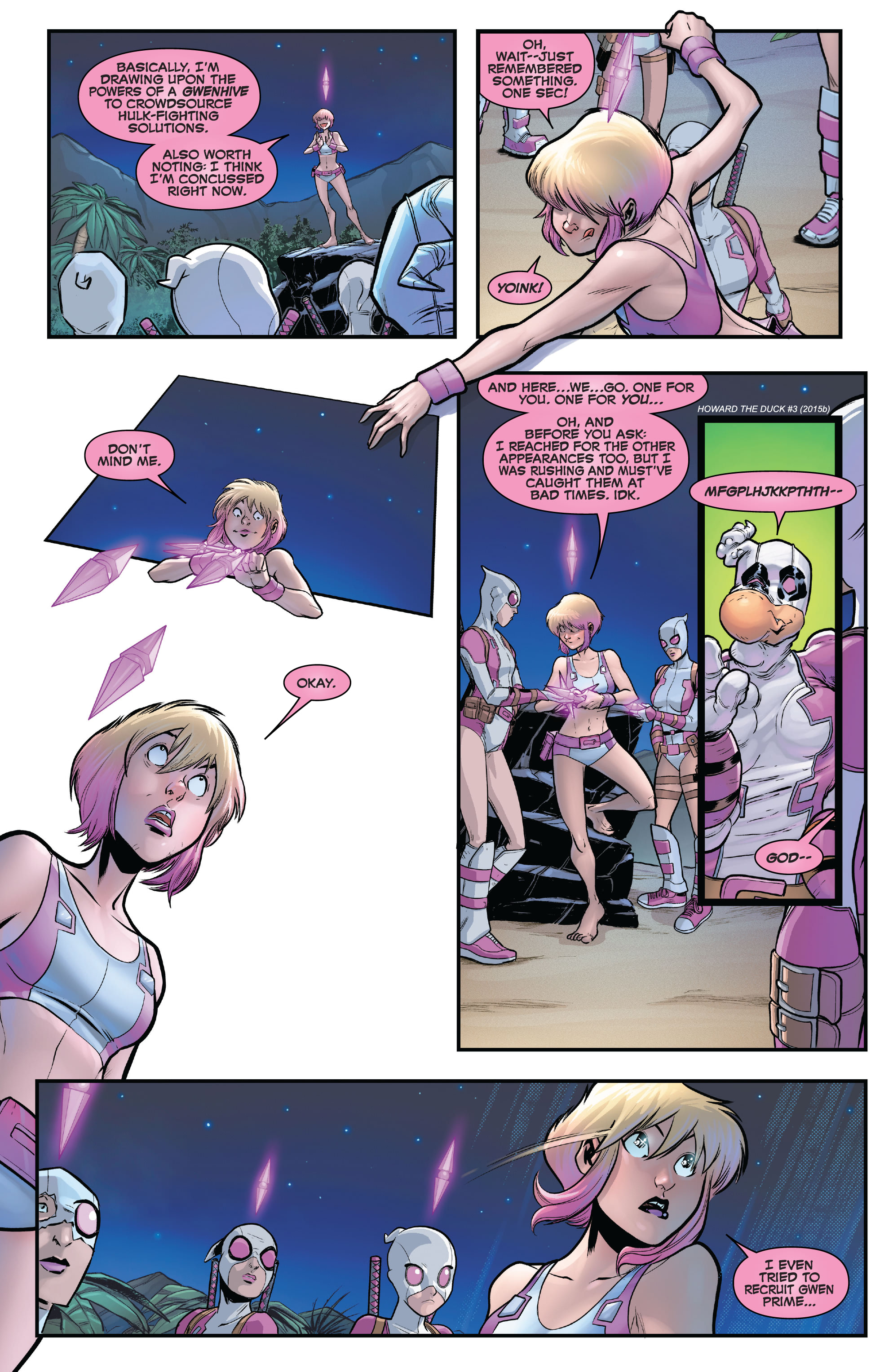 Read online Gwenpool Strikes Back comic -  Issue # _TPB - 77
