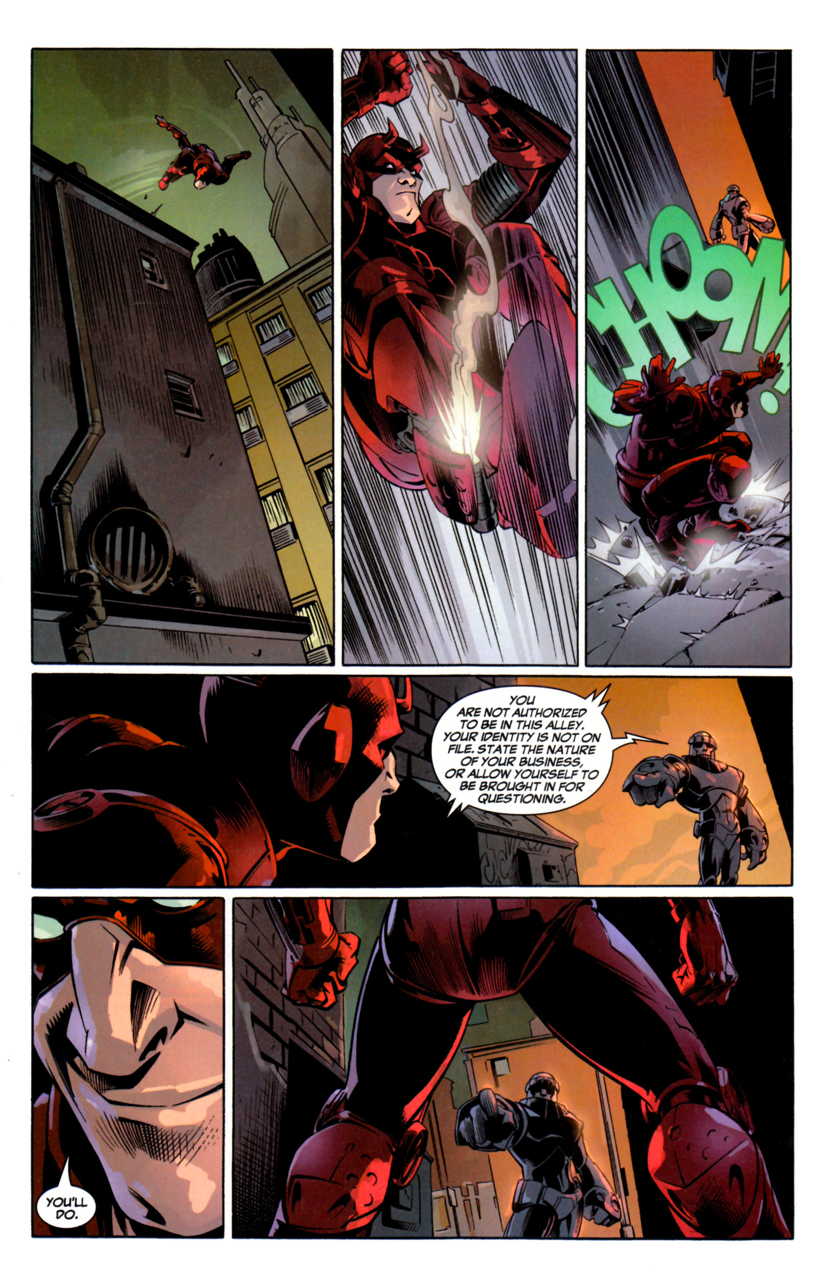Read online Daredevil 2099 comic -  Issue # Full - 16