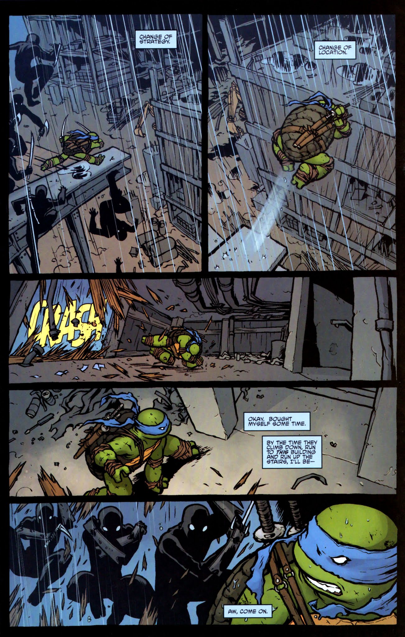 Read online Teenage Mutant Ninja Turtles Microseries: Leonardo comic -  Issue # Full - 9