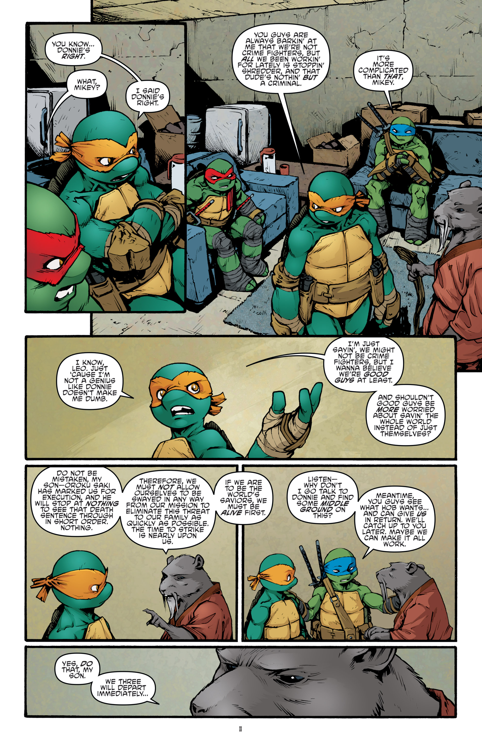 Read online Teenage Mutant Ninja Turtles (2011) comic -  Issue #38 - 16