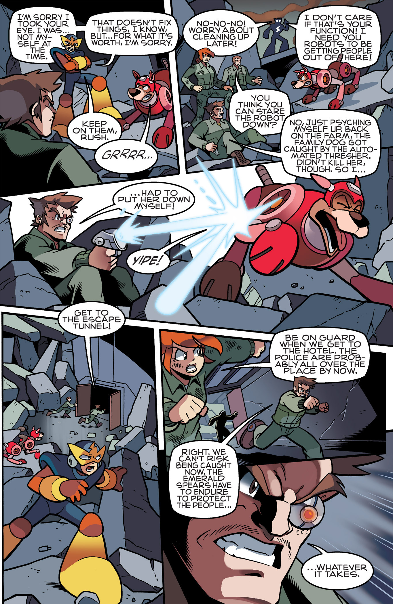 Read online Mega Man comic -  Issue # _TPB 4 - 94