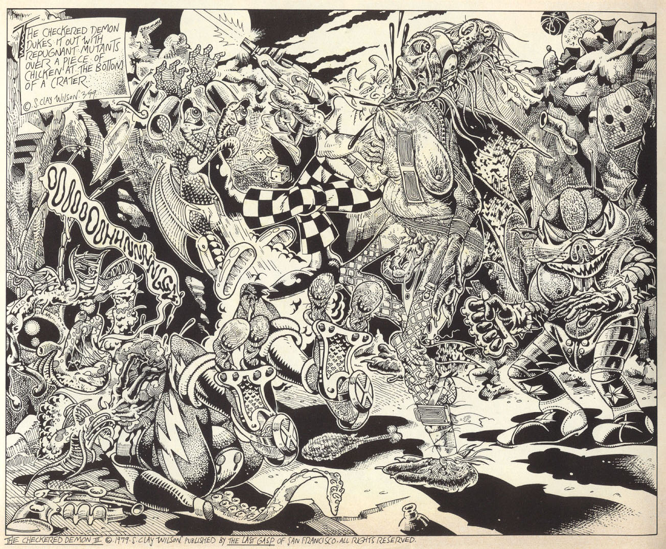 Read online The Checkered Demon comic -  Issue #3 - 3