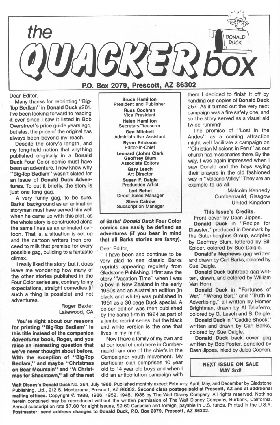 Read online Walt Disney's Donald Duck (1952) comic -  Issue #264 - 2