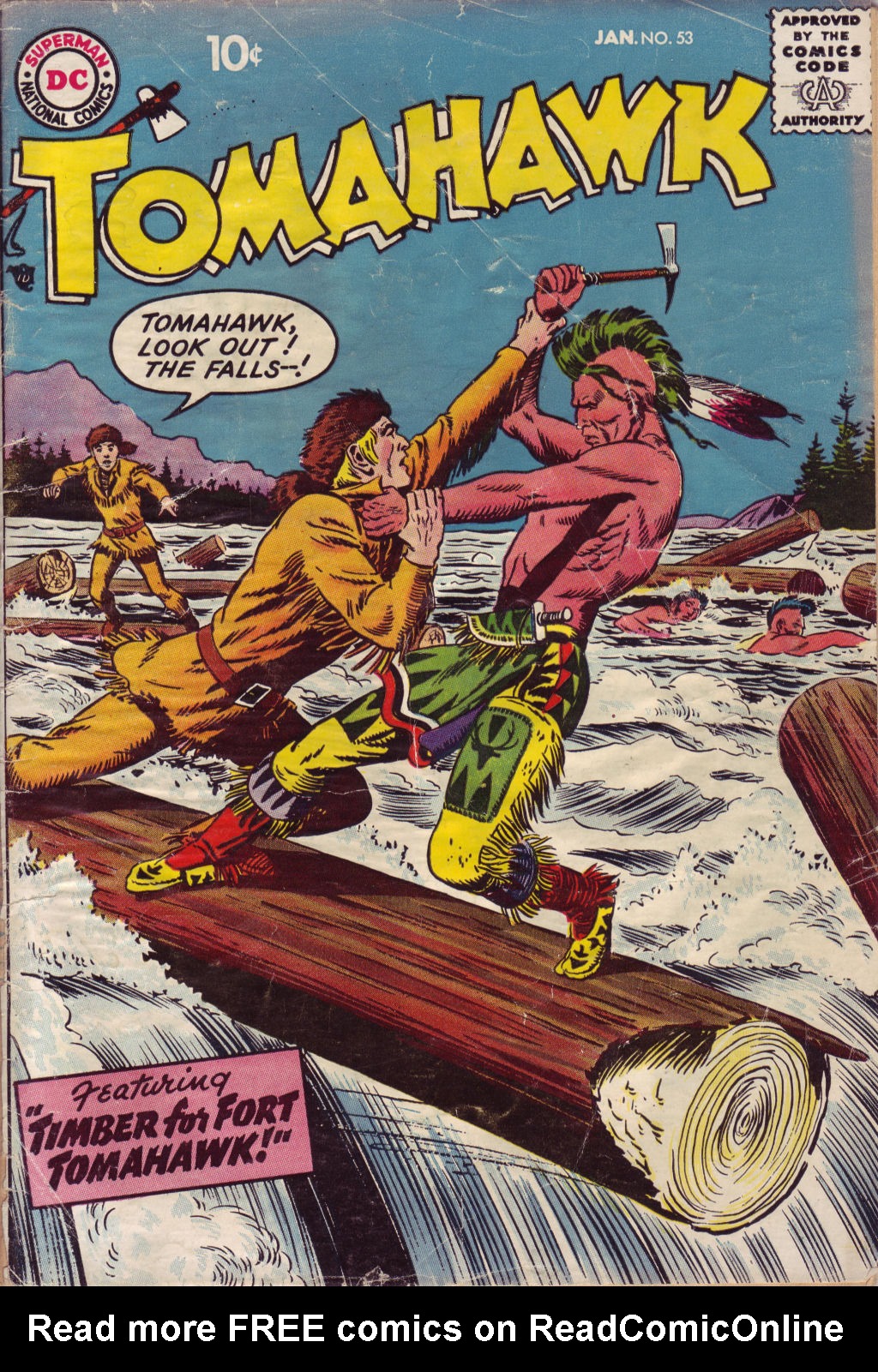 Read online Tomahawk comic -  Issue #53 - 1