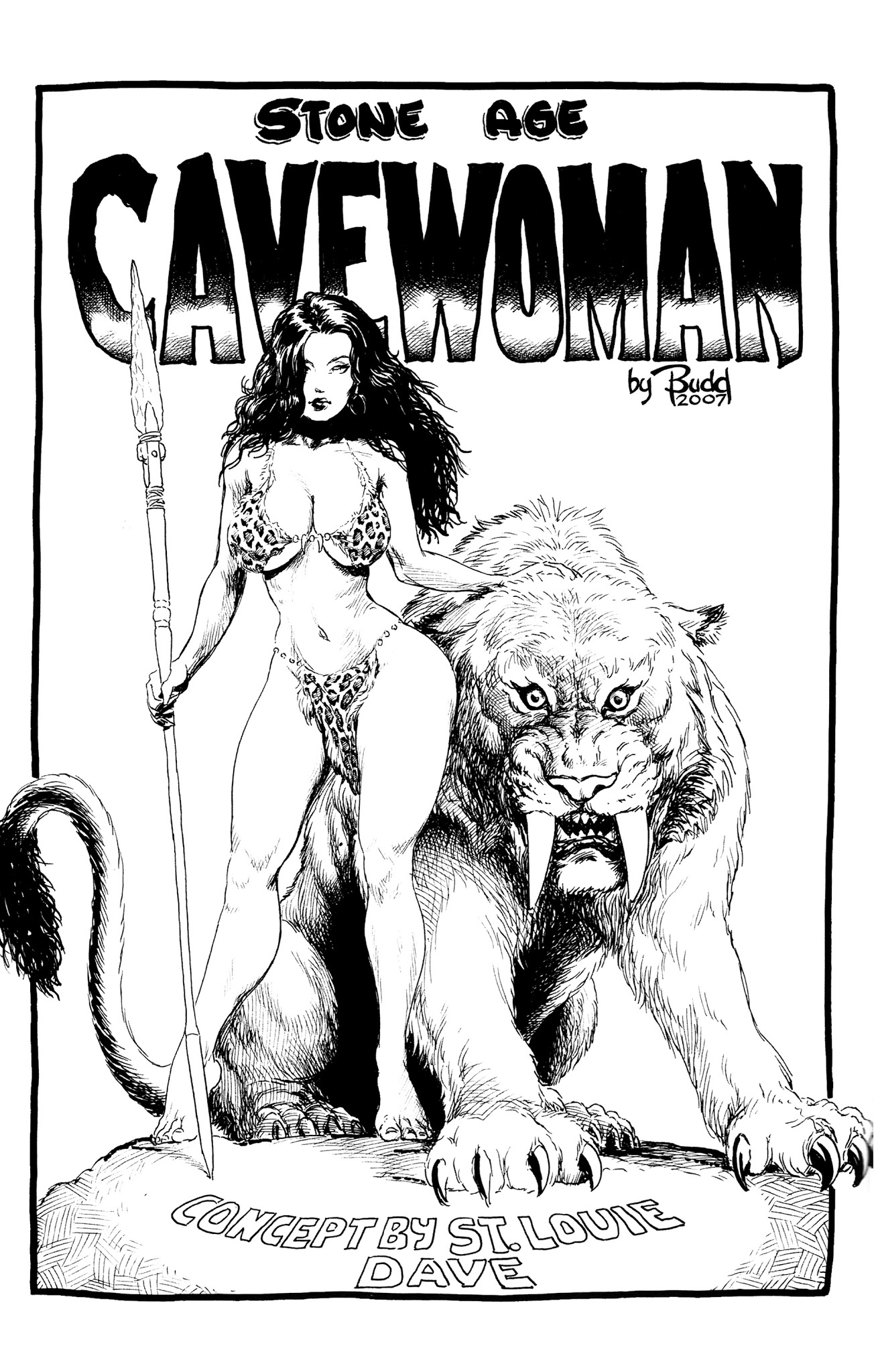Read online Cavewoman: Prehistoric Pinups comic -  Issue #5 - 4