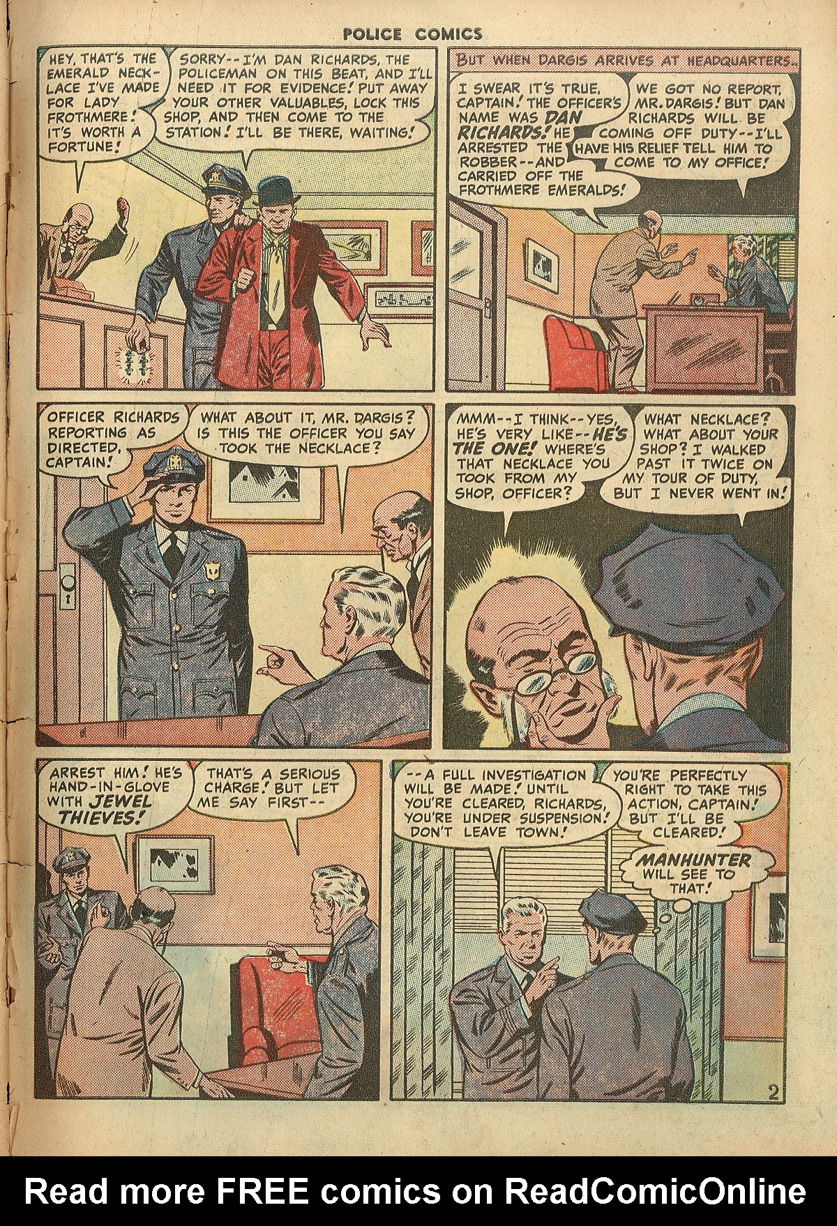 Read online Police Comics comic -  Issue #79 - 43
