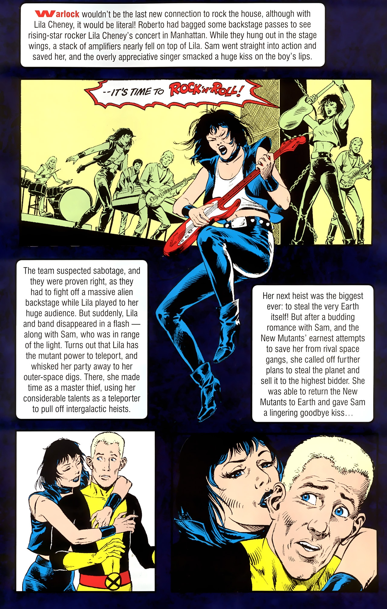 Read online New Mutants Saga comic -  Issue # Full - 17