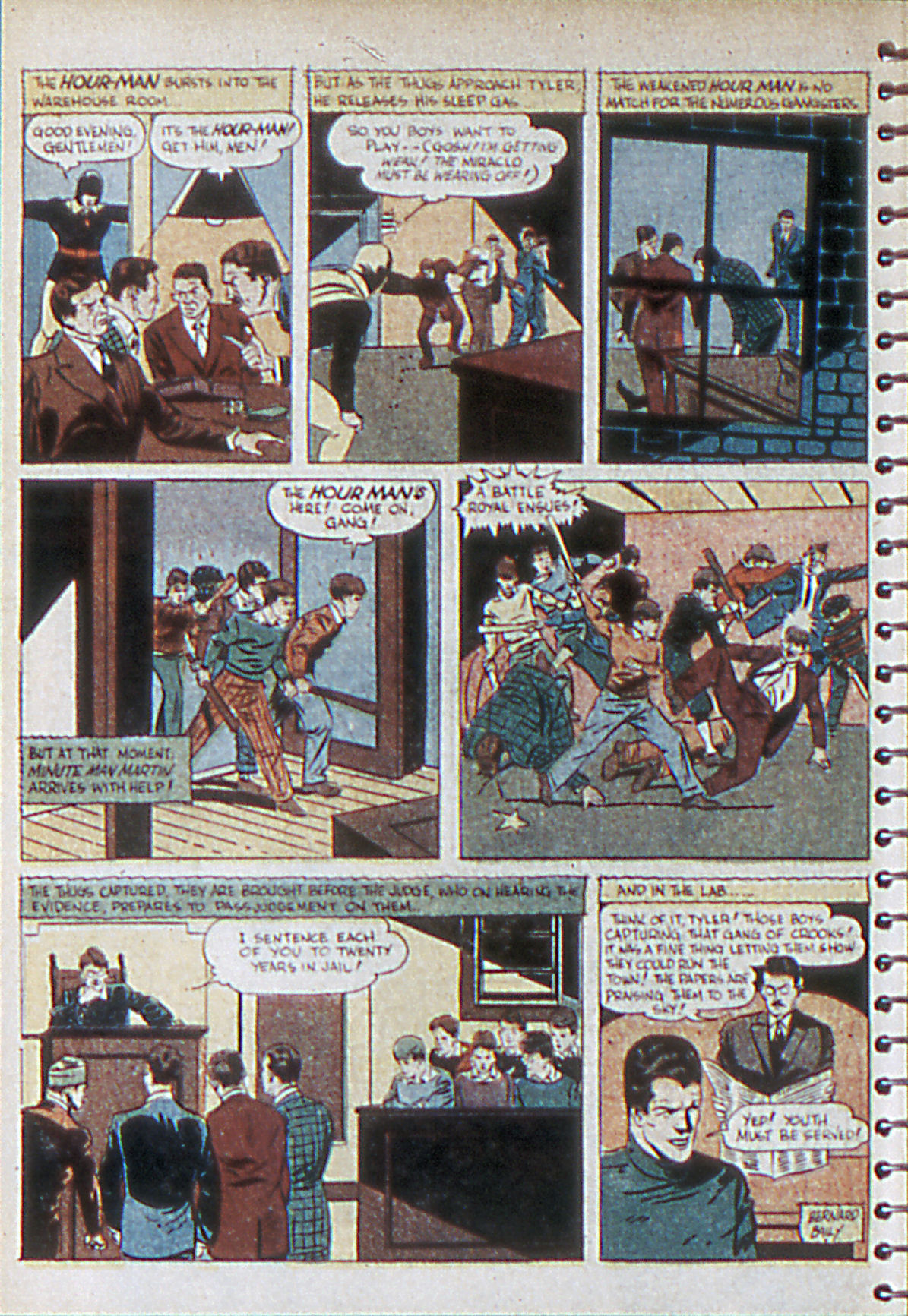 Read online Adventure Comics (1938) comic -  Issue #55 - 11