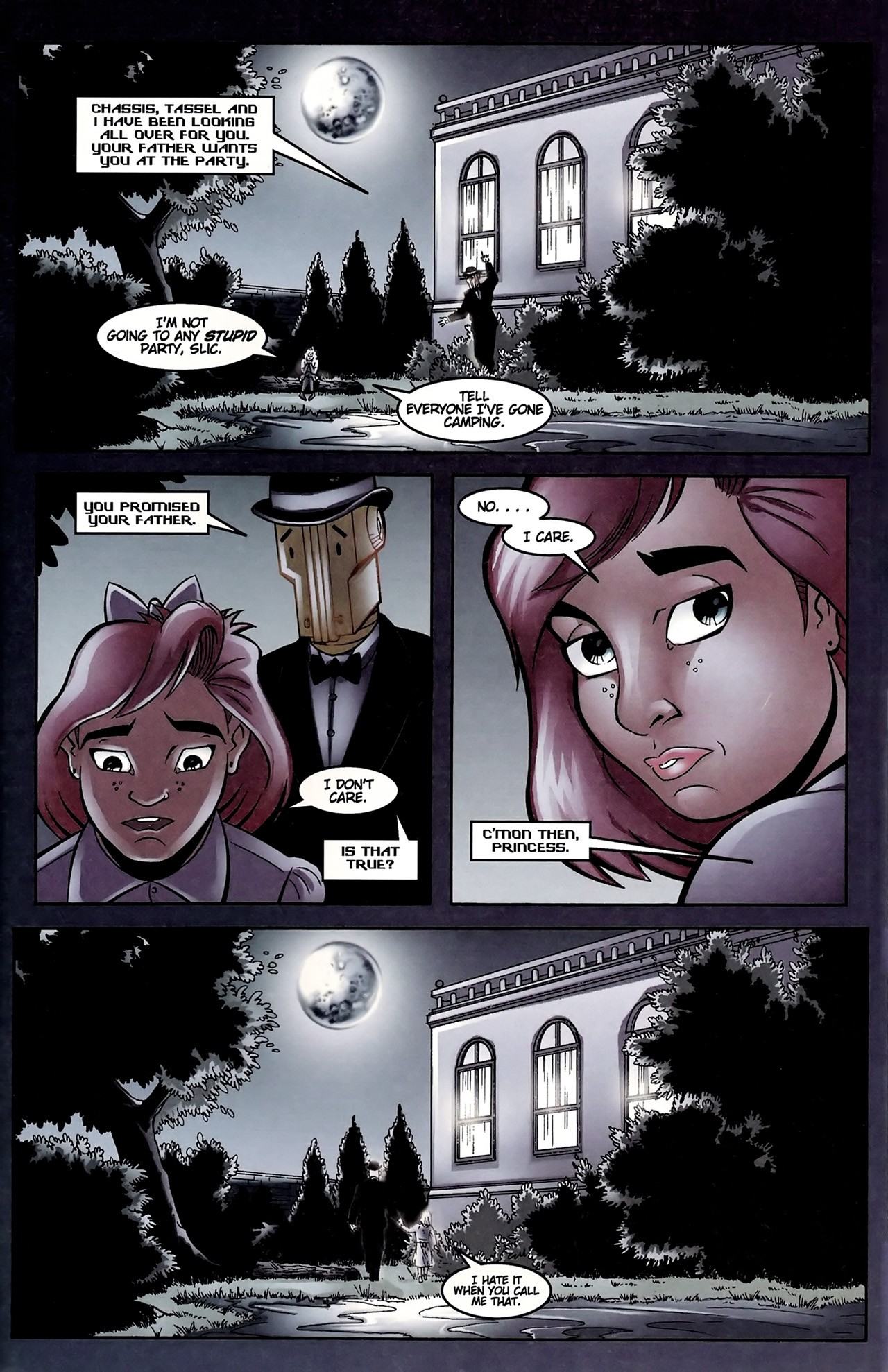 Read online Chassis comic -  Issue #1 - 21