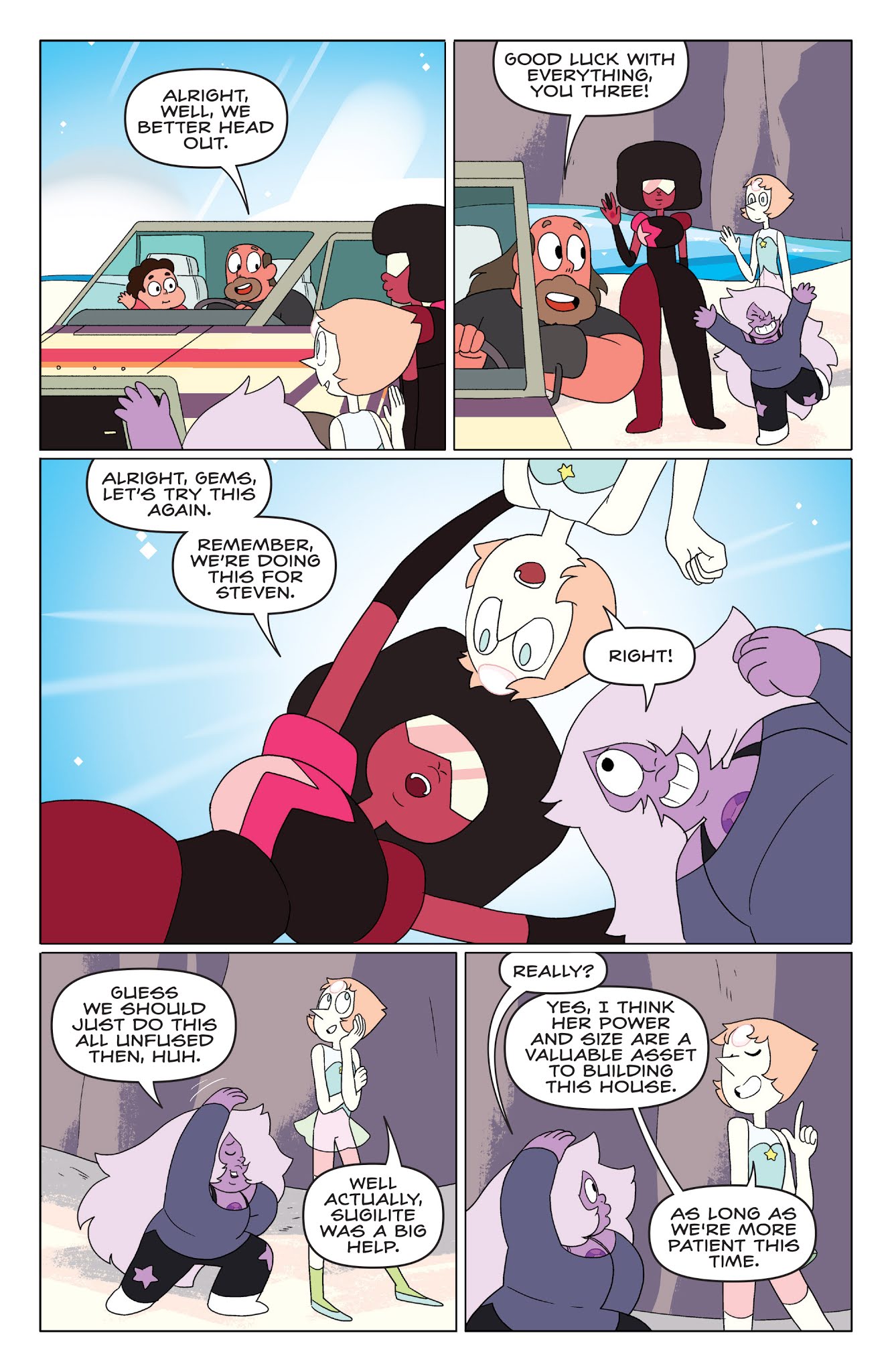 Read online Steven Universe Ongoing comic -  Issue #19 - 20