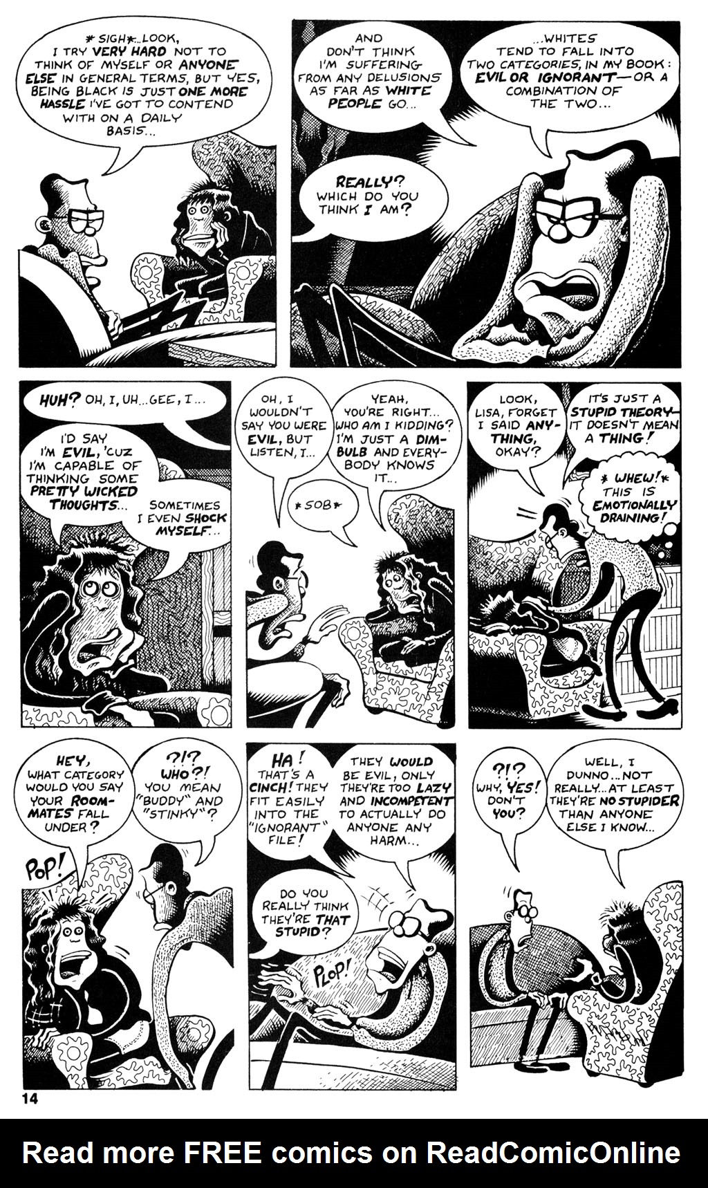 Read online Hate comic -  Issue #7 - 16