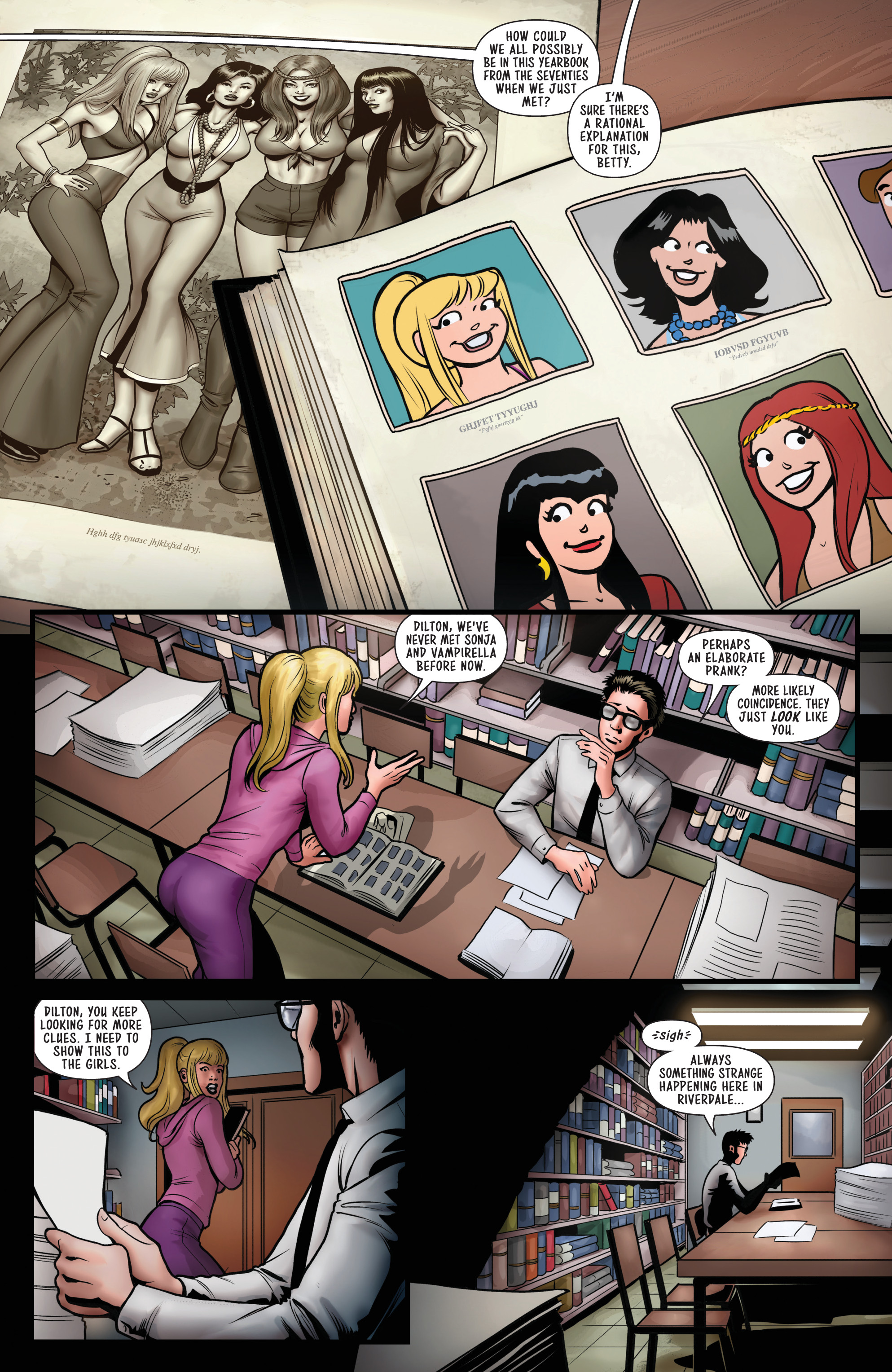 Read online Red Sonja and Vampirella Meet Betty and Veronica comic -  Issue #3 - 7