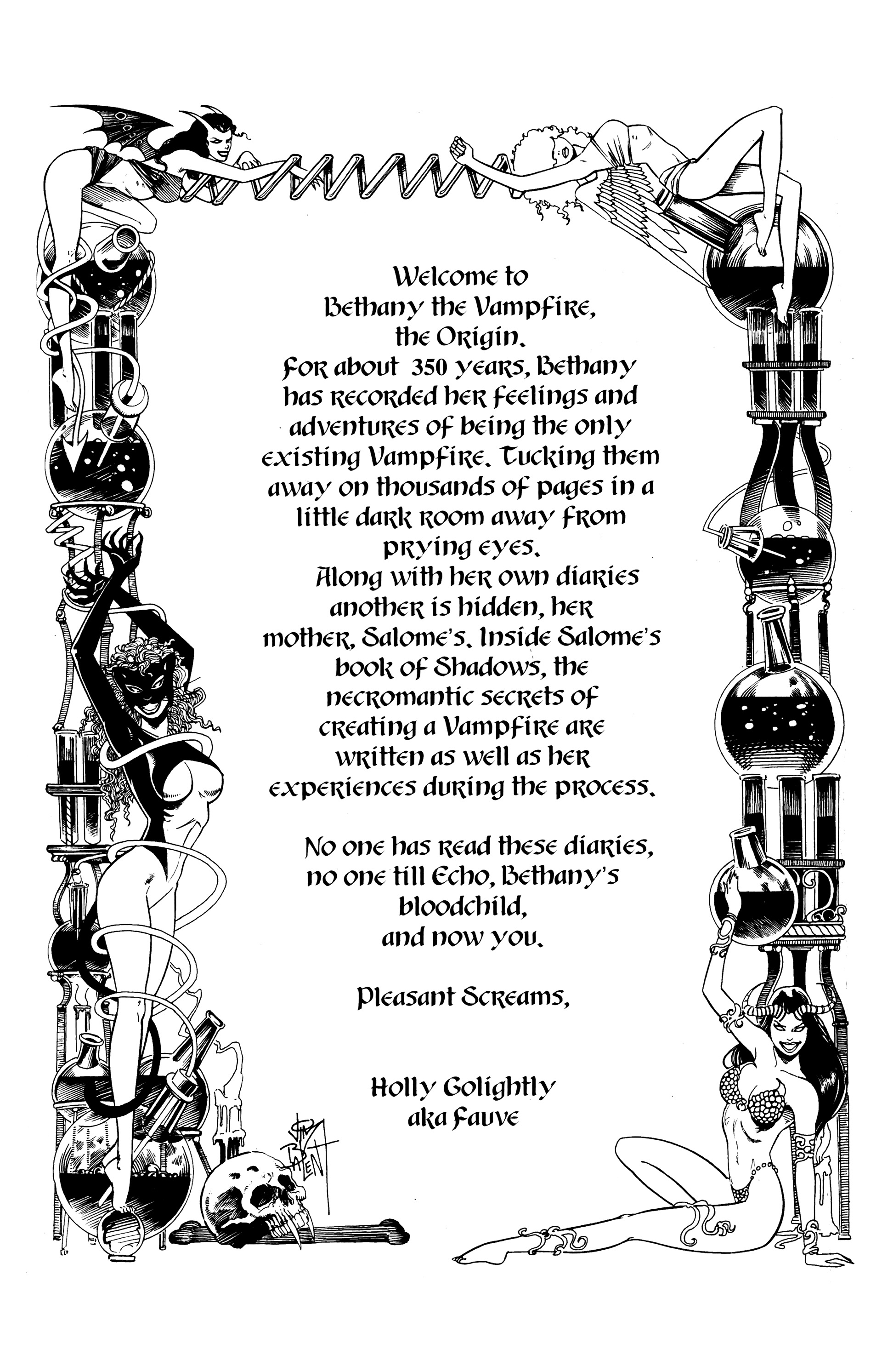 Read online Bethany the Vampfire comic -  Issue #0 - 3