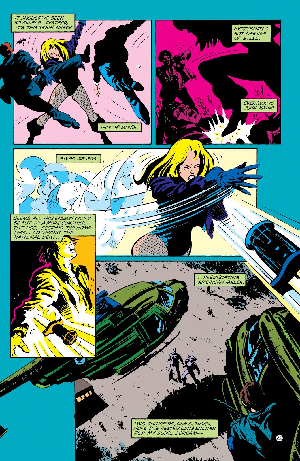 Black Canary (1993) issue 8 - Page 22