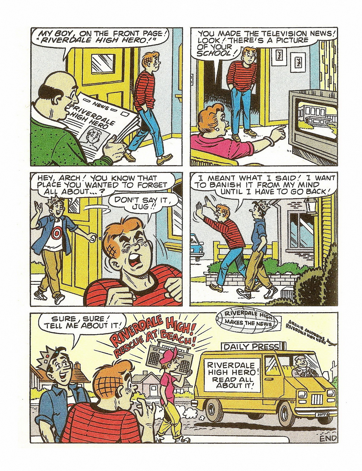 Read online Jughead's Double Digest Magazine comic -  Issue #69 - 185
