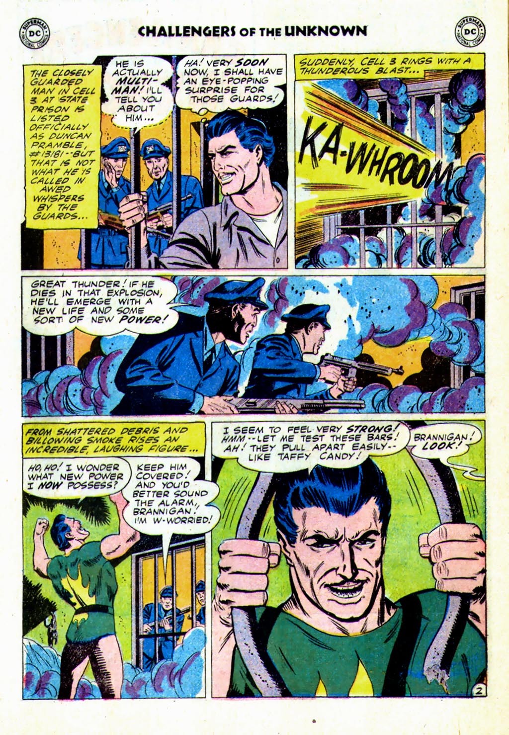 Challengers of the Unknown (1958) Issue #15 #15 - English 4