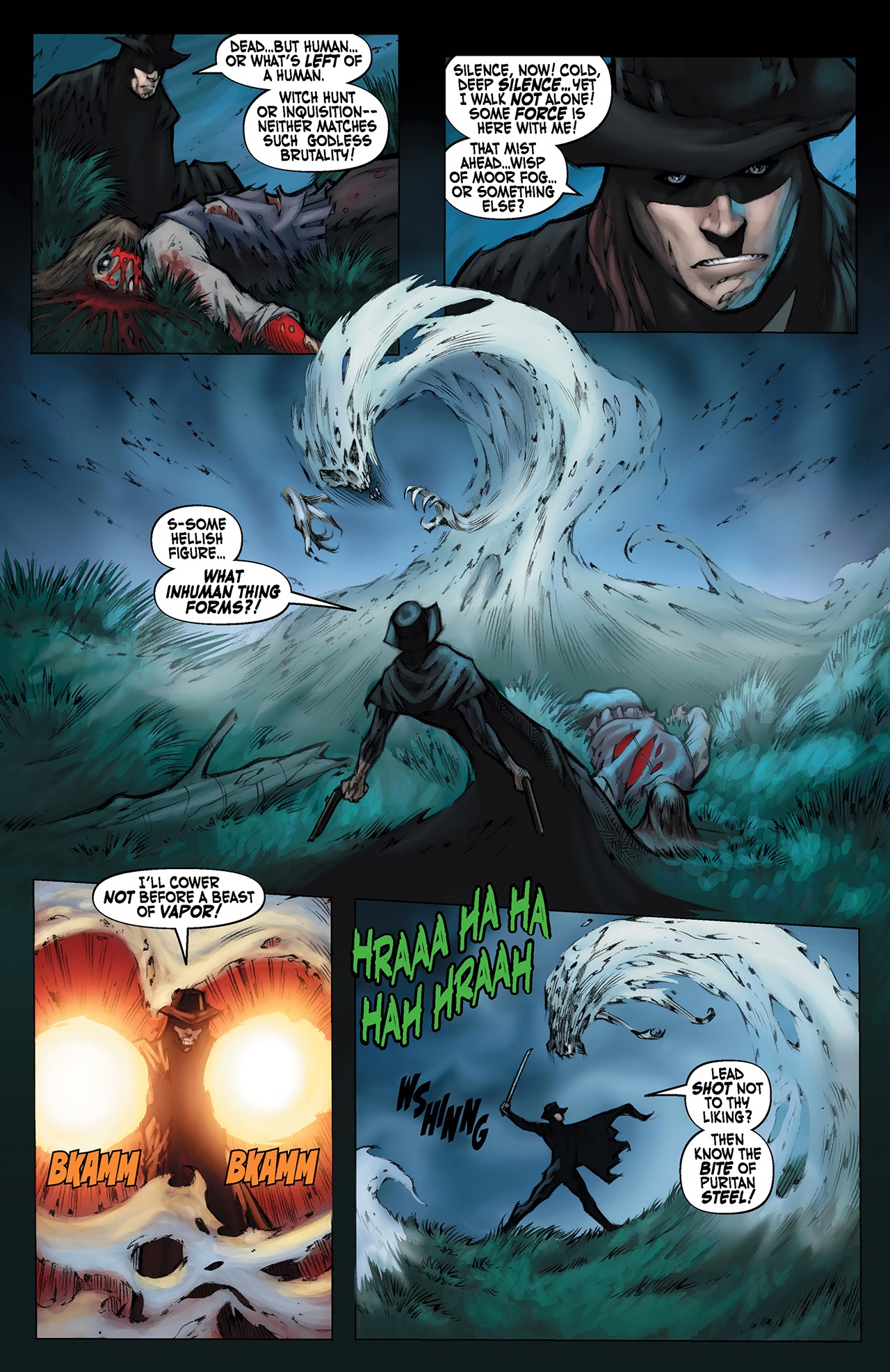 Read online Solomon Kane: Red Shadows comic -  Issue #1 - 10