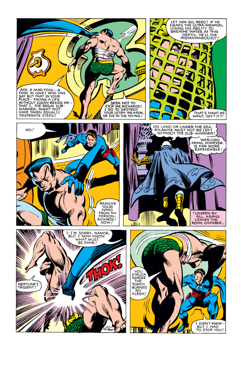 What If? (1977) issue 21 - Invisible Girl of the Fantastic Four married the Sub-Mariner - Page 30