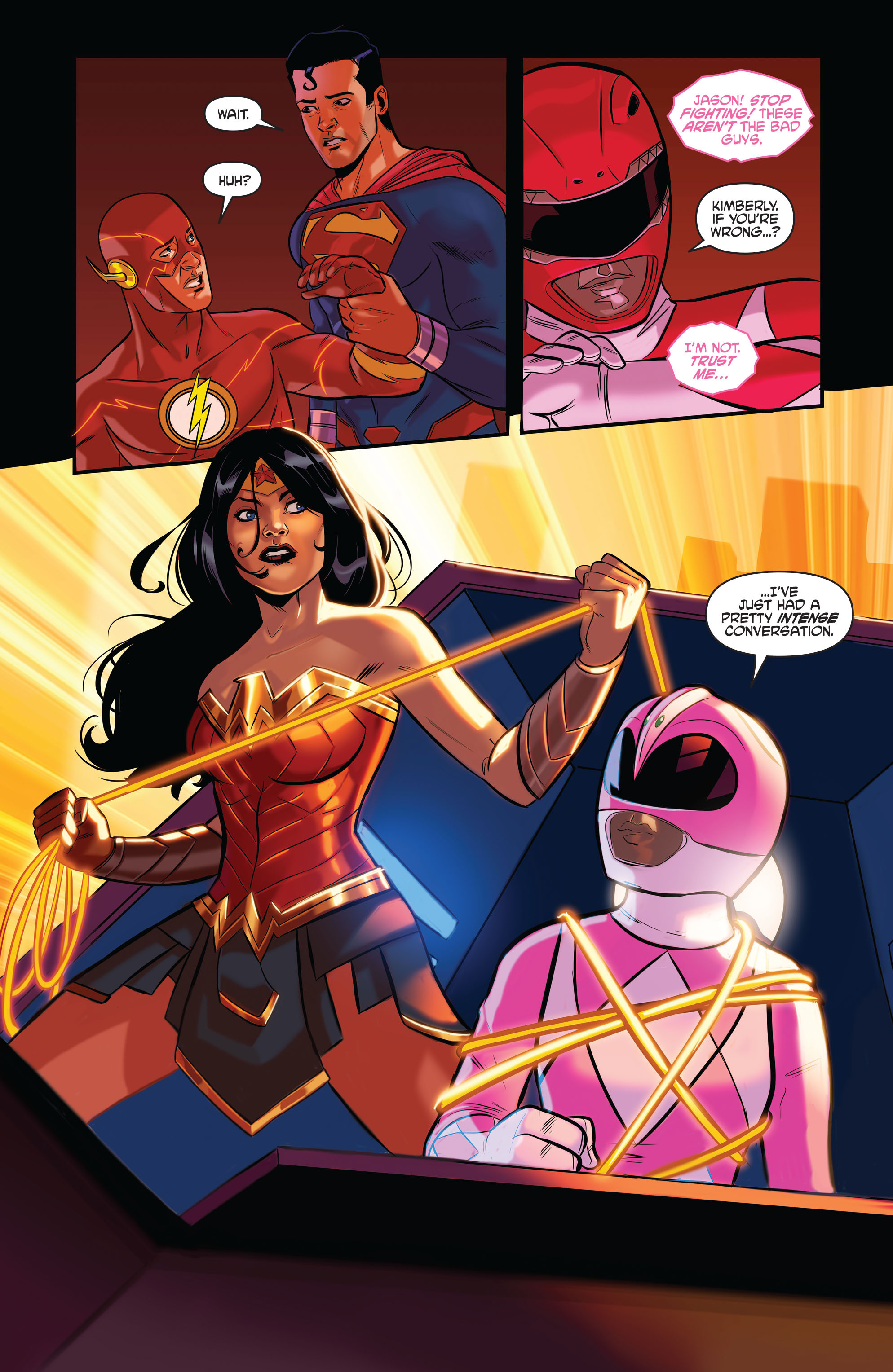 Read online Justice League/Mighty Morphin' Power Rangers comic -  Issue #2 - 11