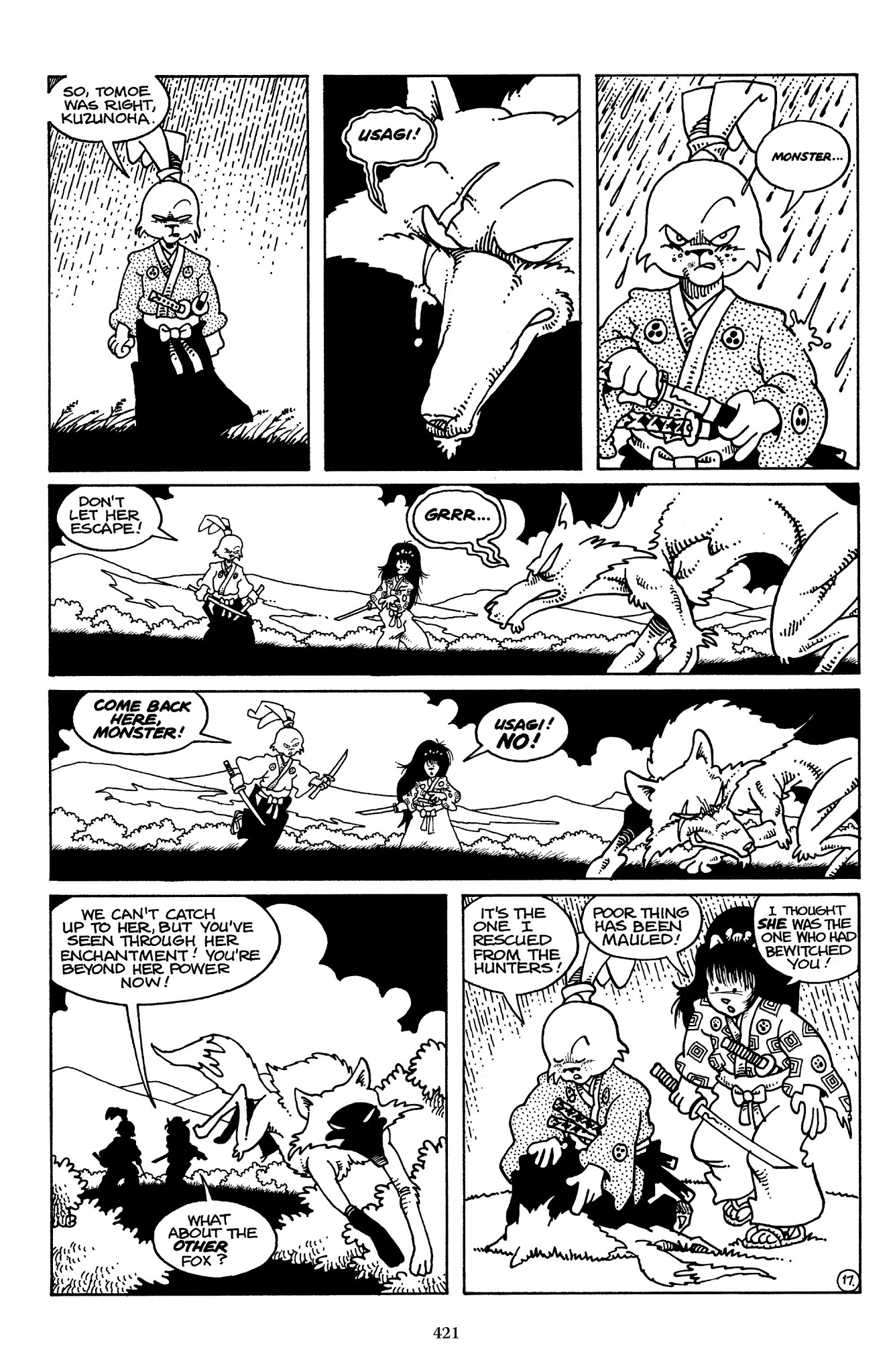 Read online The Usagi Yojimbo Saga comic -  Issue # TPB 5 - 415