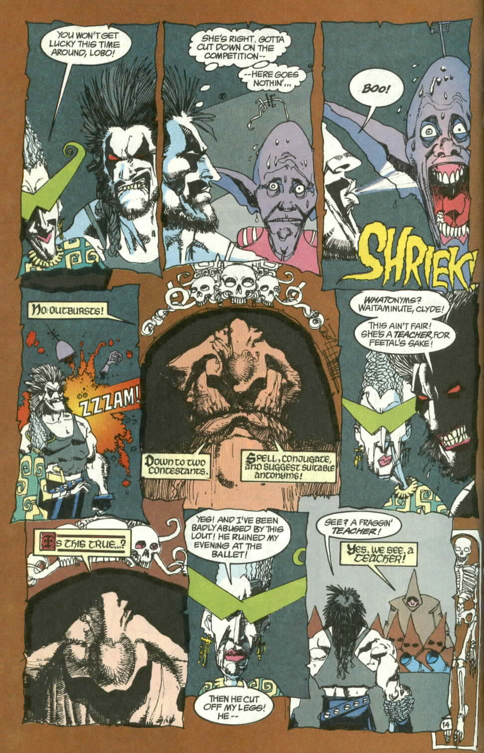 Read online Lobo (1990) comic -  Issue #3 - 15