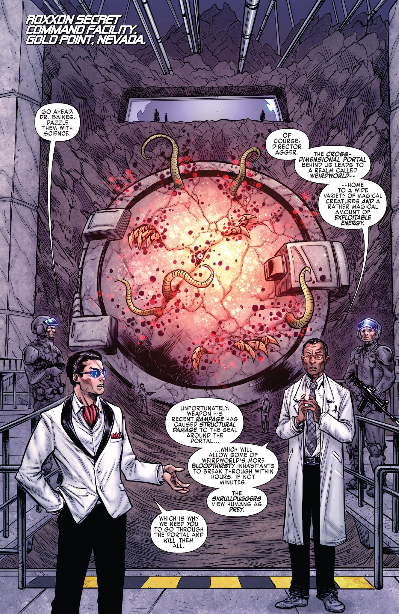 Read online Weapon H comic -  Issue #6 - 3