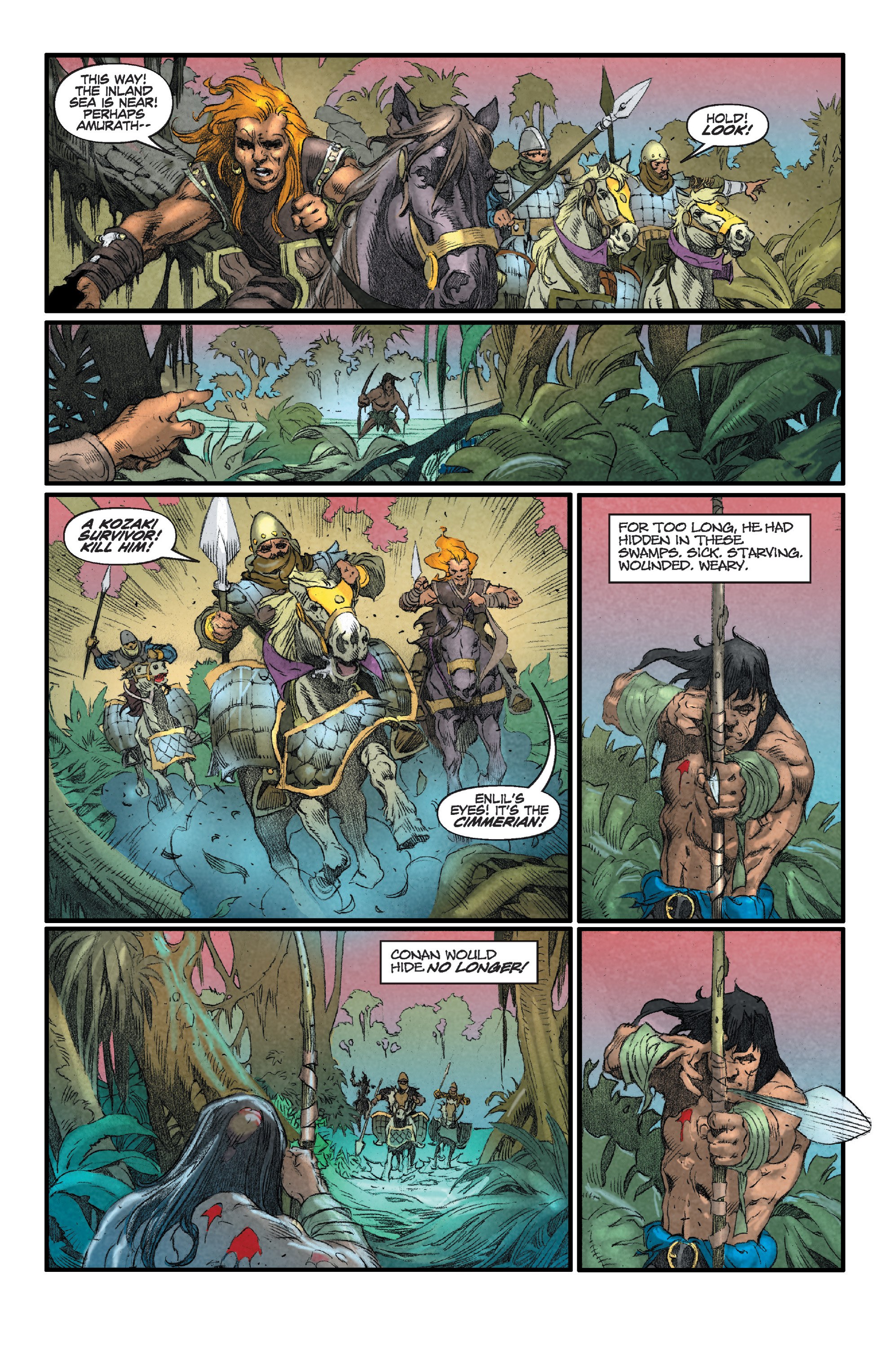 Read online Conan Chronicles Epic Collection comic -  Issue # TPB The Battle of Shamla Pass (Part 4) - 16