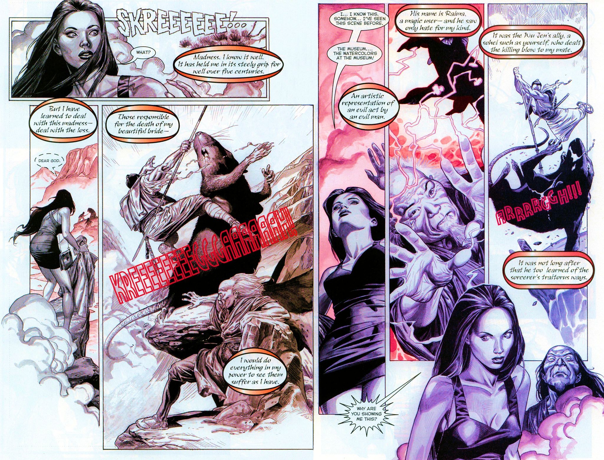 Read online Shi: Black, White & Red comic -  Issue #1 - 13