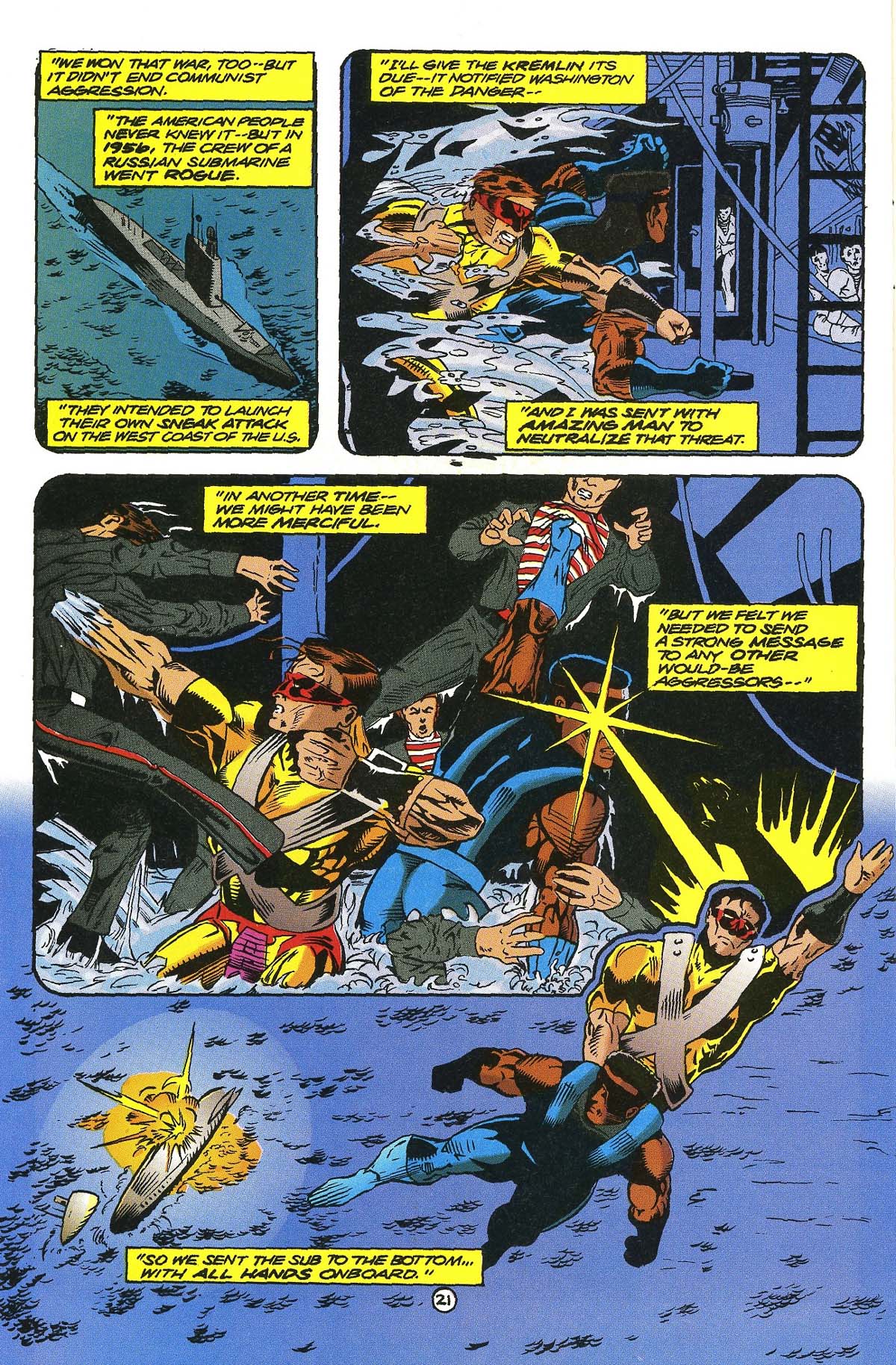 Read online The Protectors comic -  Issue #16 - 22