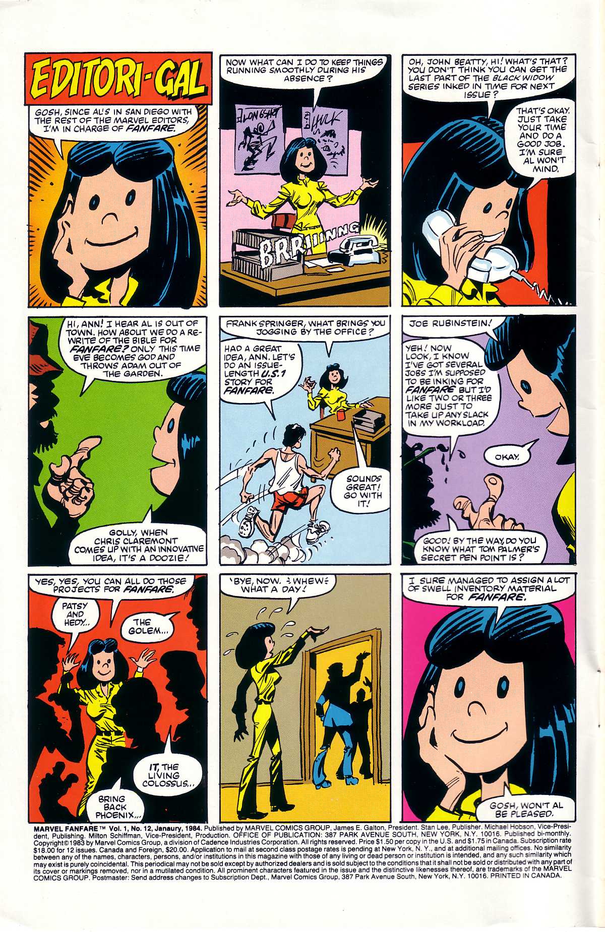 Marvel Fanfare (1982) Issue #12 #12 - English 2