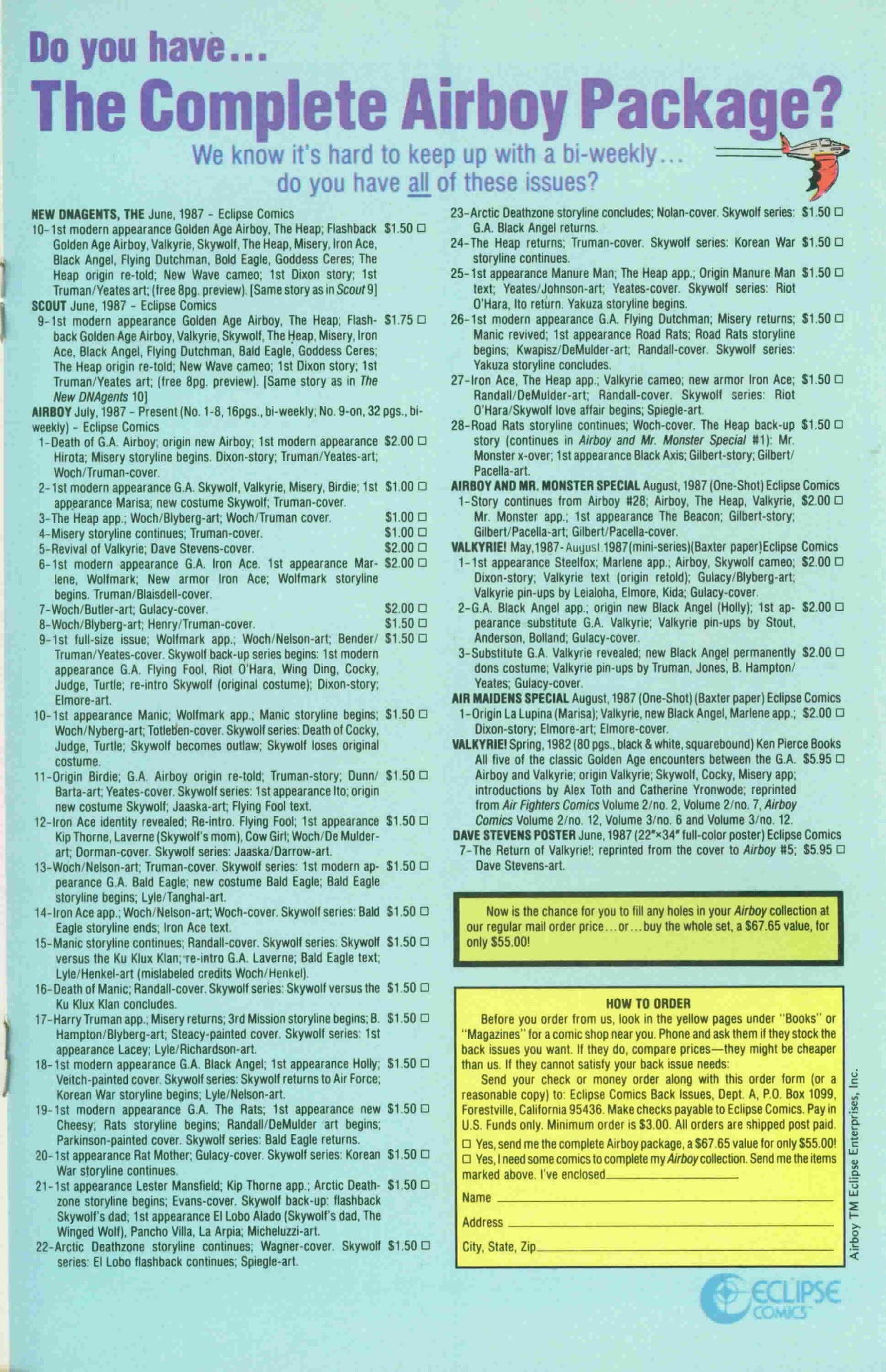Read online Airboy (1986) comic -  Issue #33 - 19