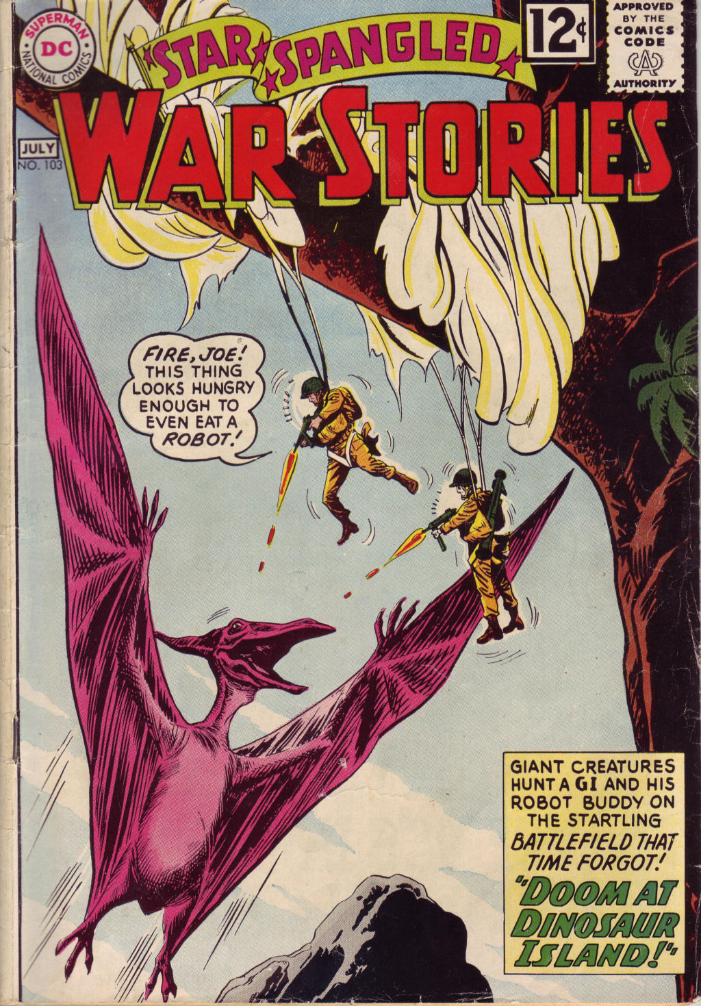 Read online Star Spangled War Stories (1952) comic -  Issue #103 - 1