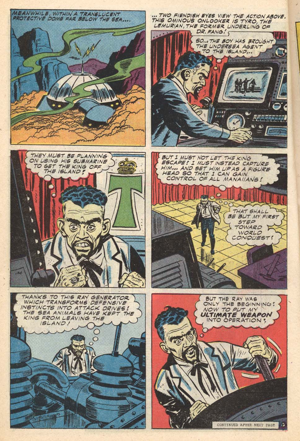 Read online Undersea Agent comic -  Issue #3 - 10
