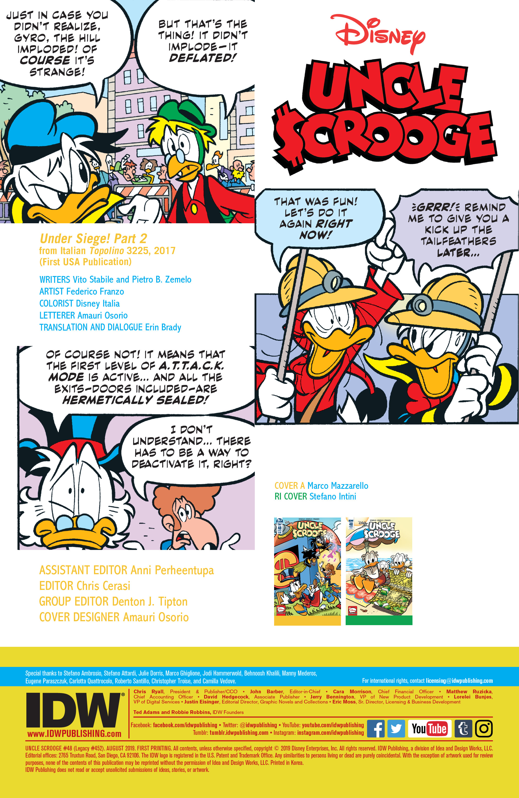 Read online Uncle Scrooge (2015) comic -  Issue #48 - 2