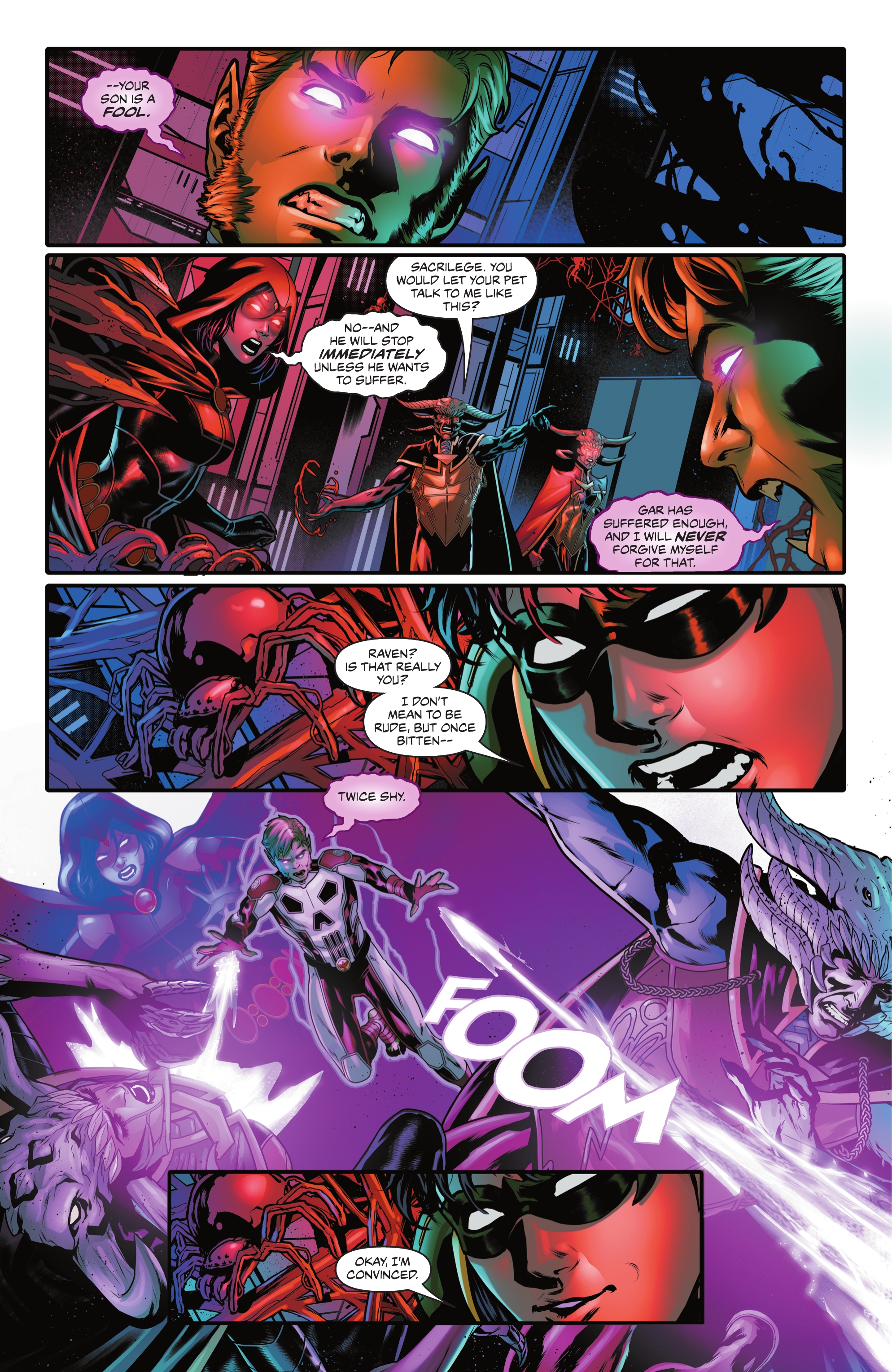 Read online Titans United: Bloodpact comic -  Issue #6 - 13