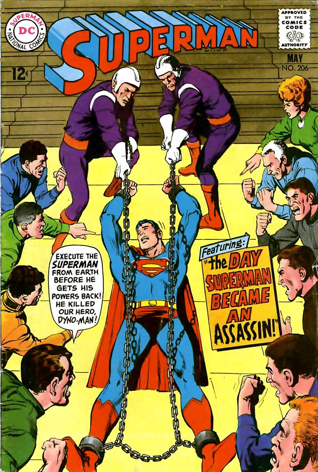 Read online Superman (1939) comic -  Issue #206 - 1
