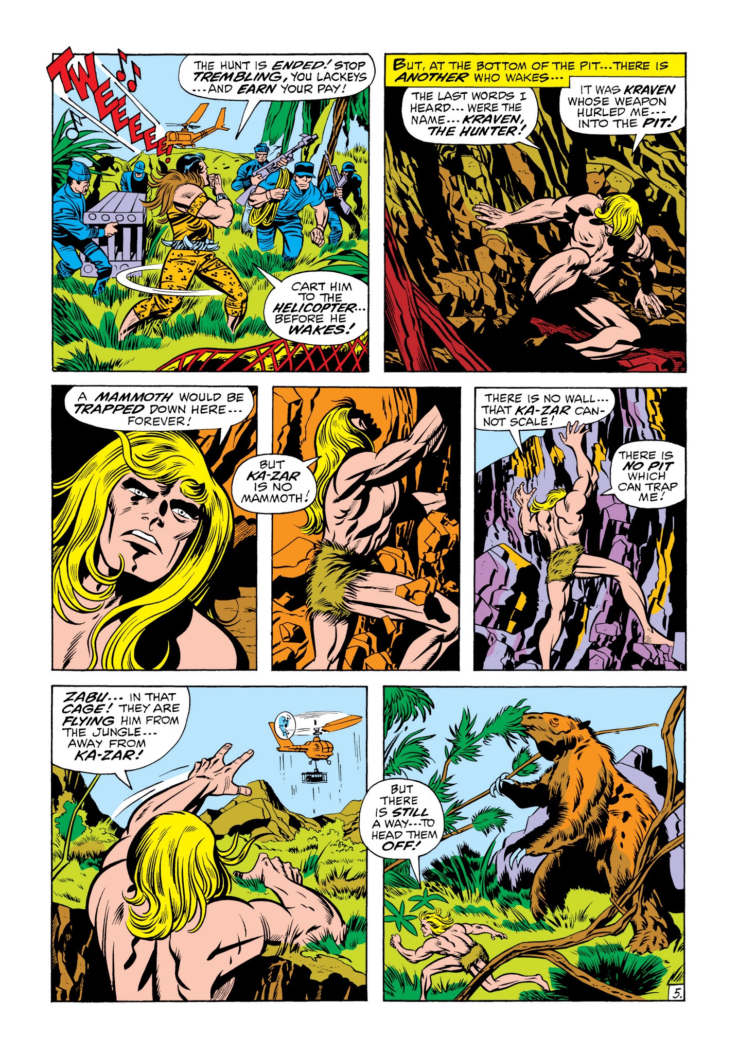 Read online Marvel Masterworks: Ka-Zar comic -  Issue # TPB 1 (Part 1) - 35
