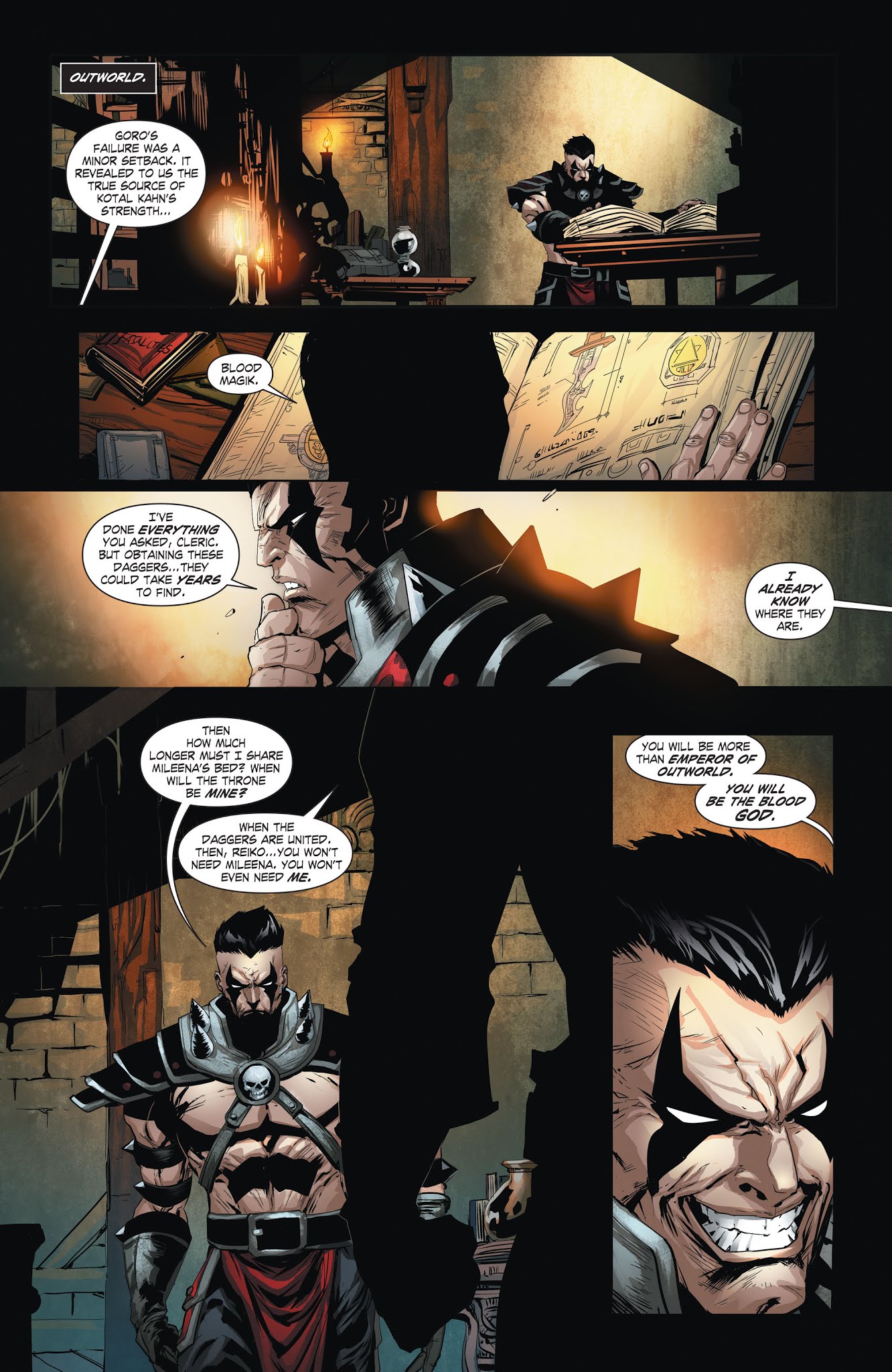 Read online Mortal Kombat X [I] comic -  Issue # _TPB 1 - 119