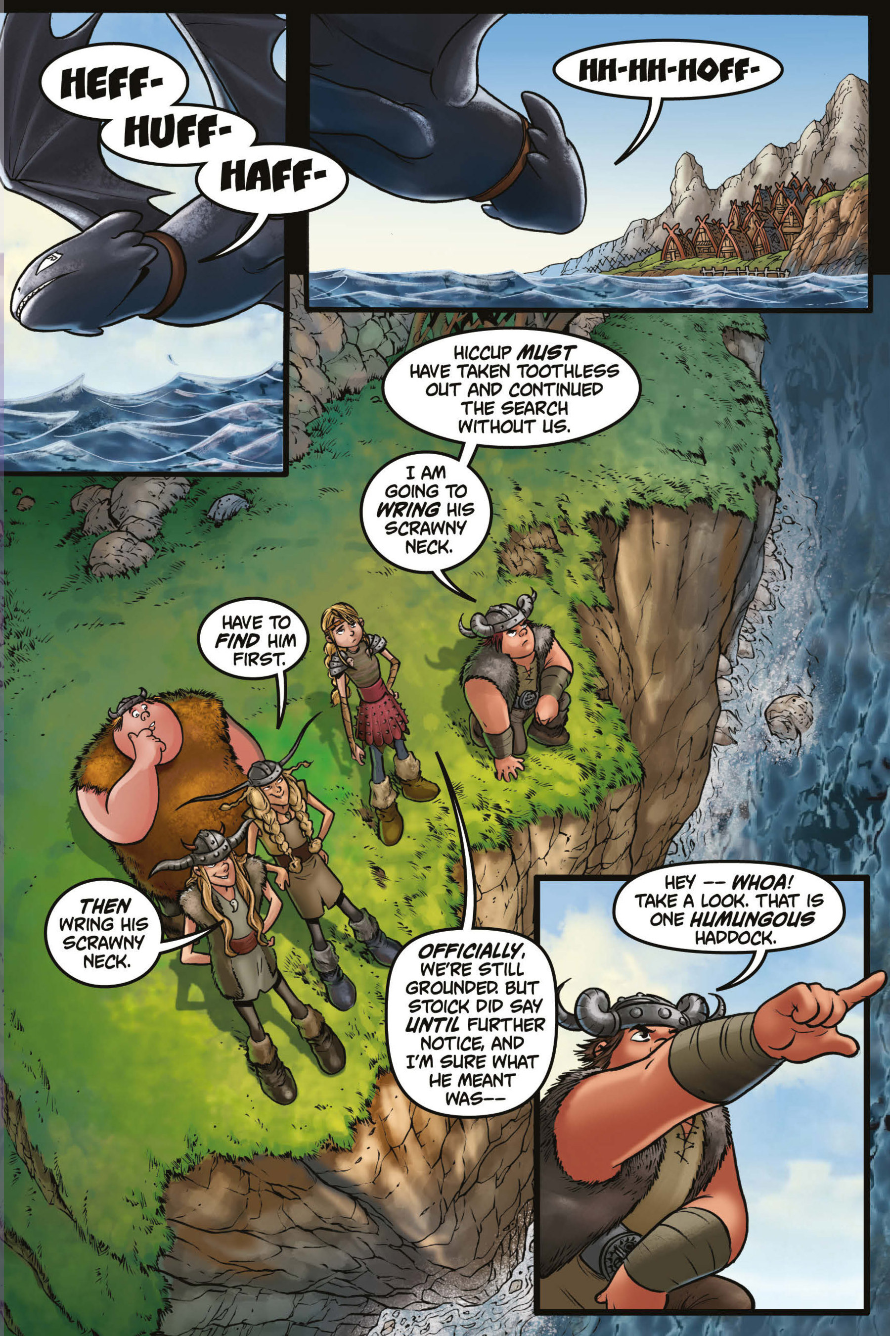 Read online DreamWorks Dragons: Riders of Berk comic -  Issue #1 - 34