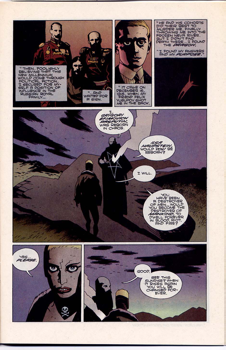 Read online Hellboy: Wake the Devil comic -  Issue #3 - 13