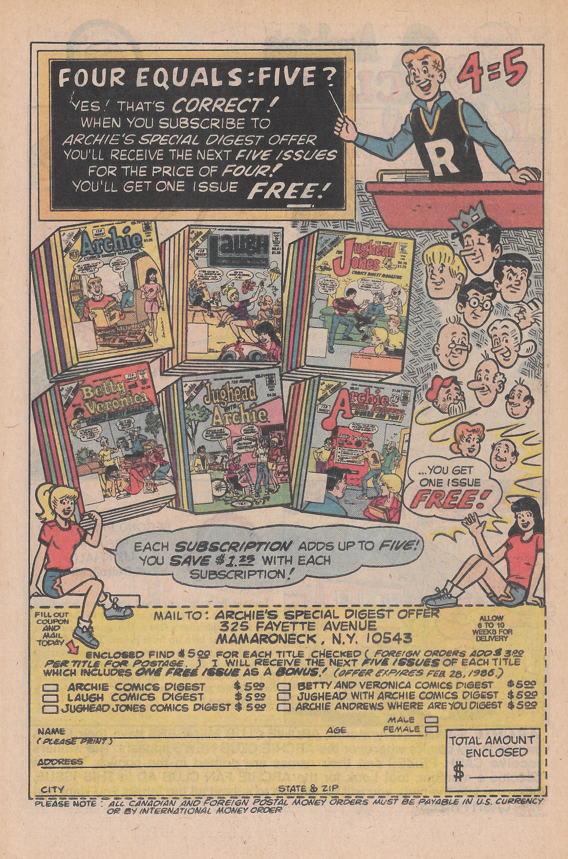 Read online Life With Archie (1958) comic -  Issue #252 - 12