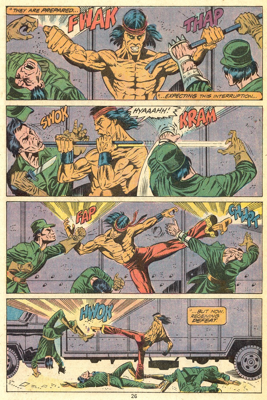 Read online Master of Kung Fu (1974) comic -  Issue #33 - 16
