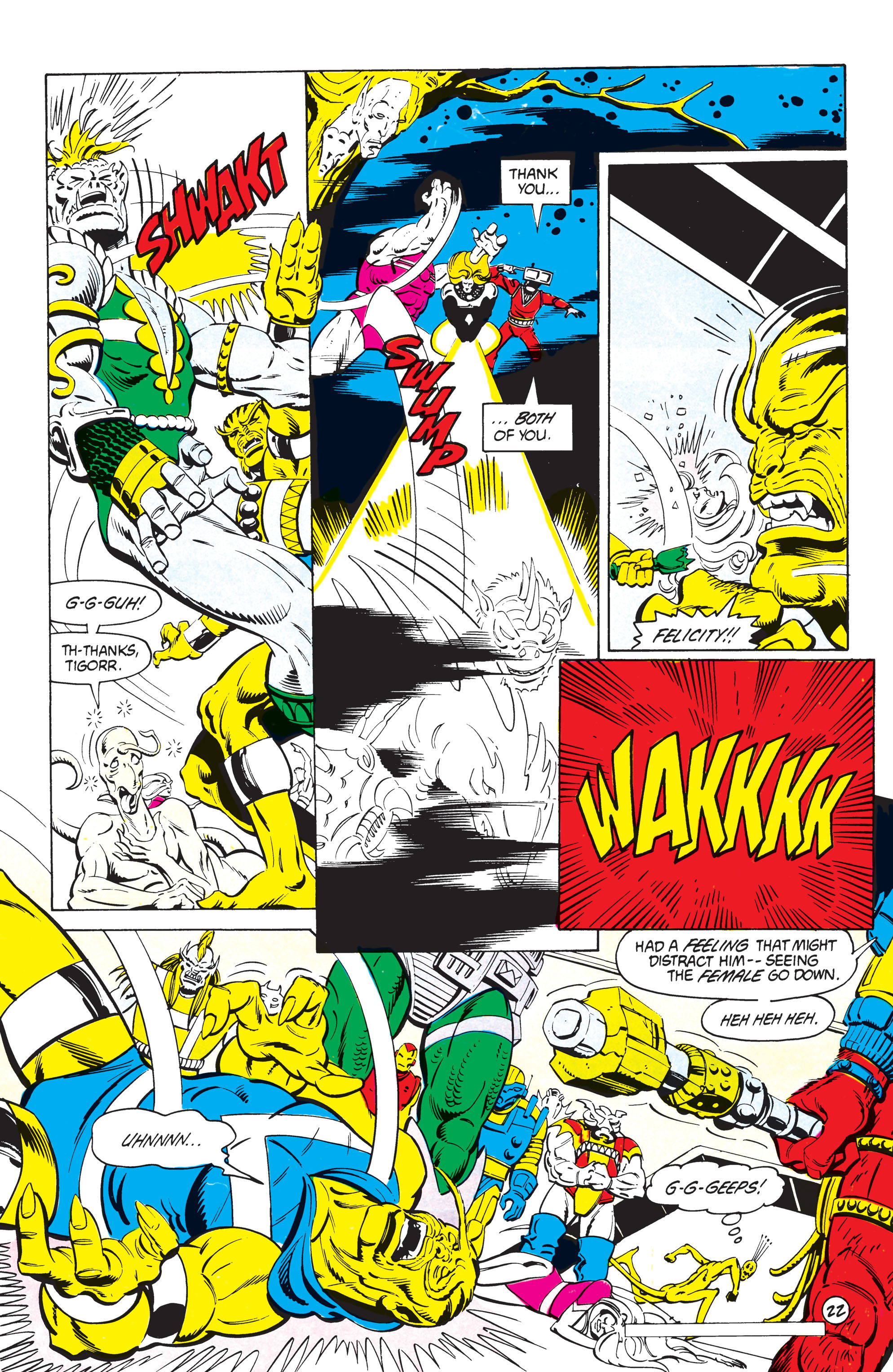 Read online The Omega Men (1983) comic -  Issue #22 - 22