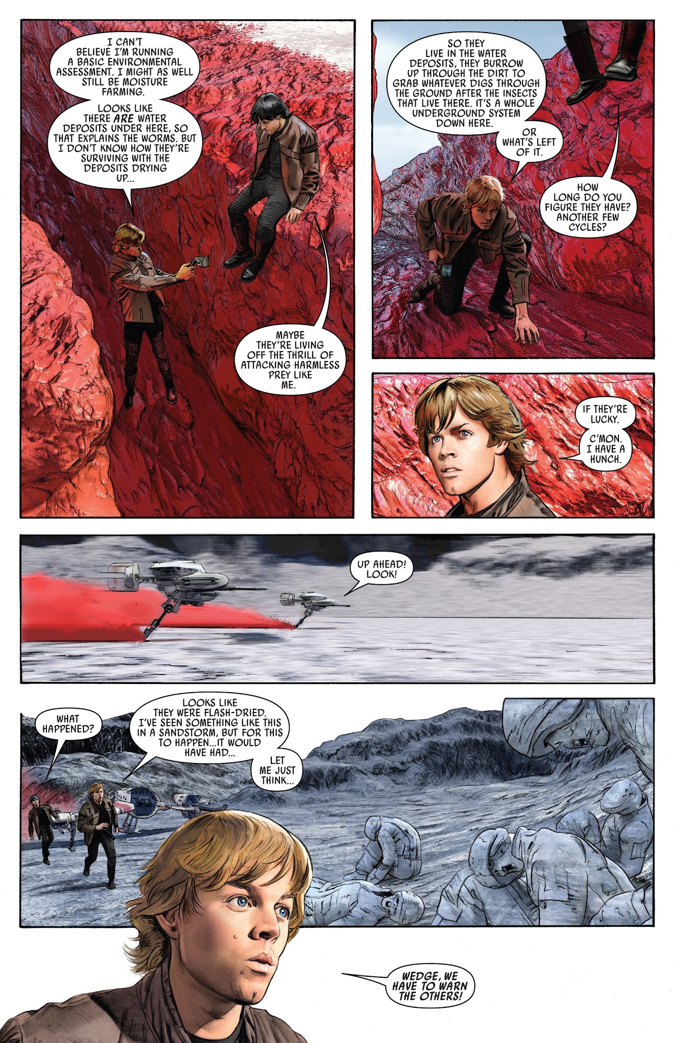 Read online Star Wars Episode VIII: The Last Jedi - Storms of Crait comic -  Issue # Full - 15