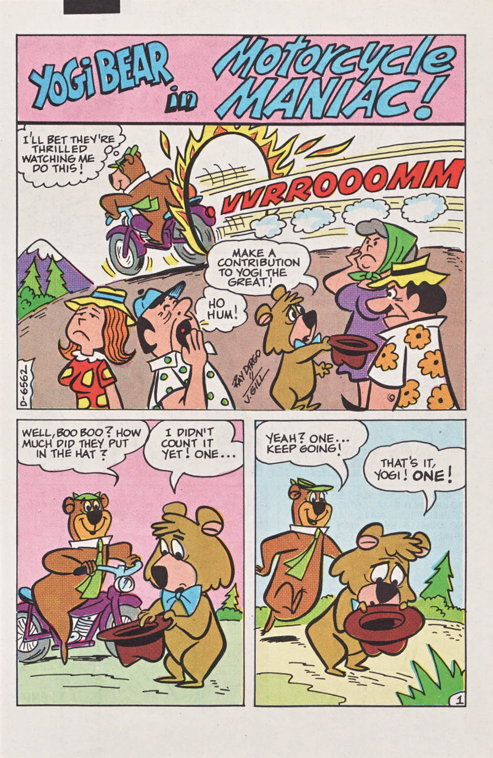 Read online Yogi Bear (1992) comic -  Issue #3 - 21