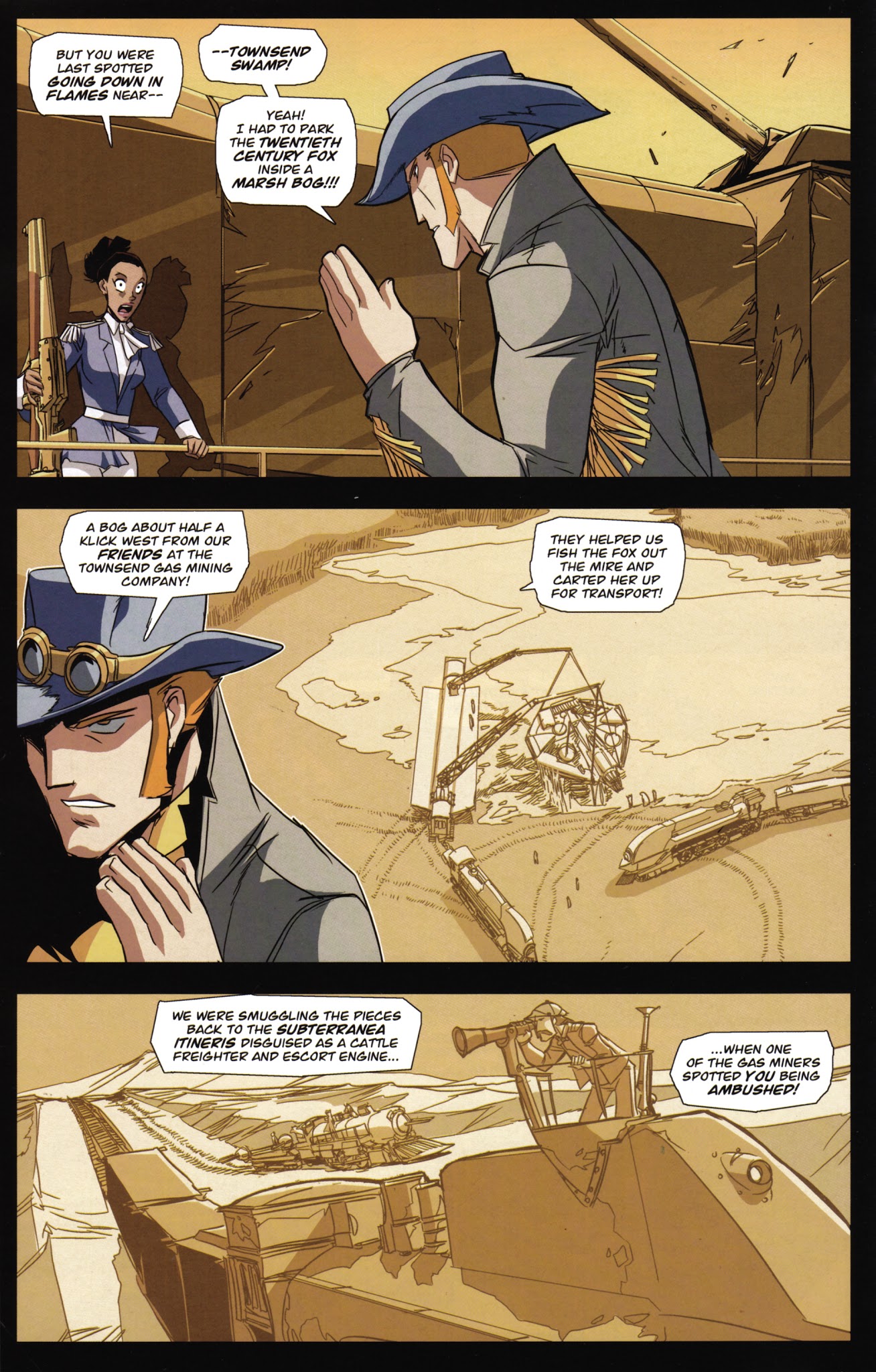 Read online Steam Wars comic -  Issue #2 - 17