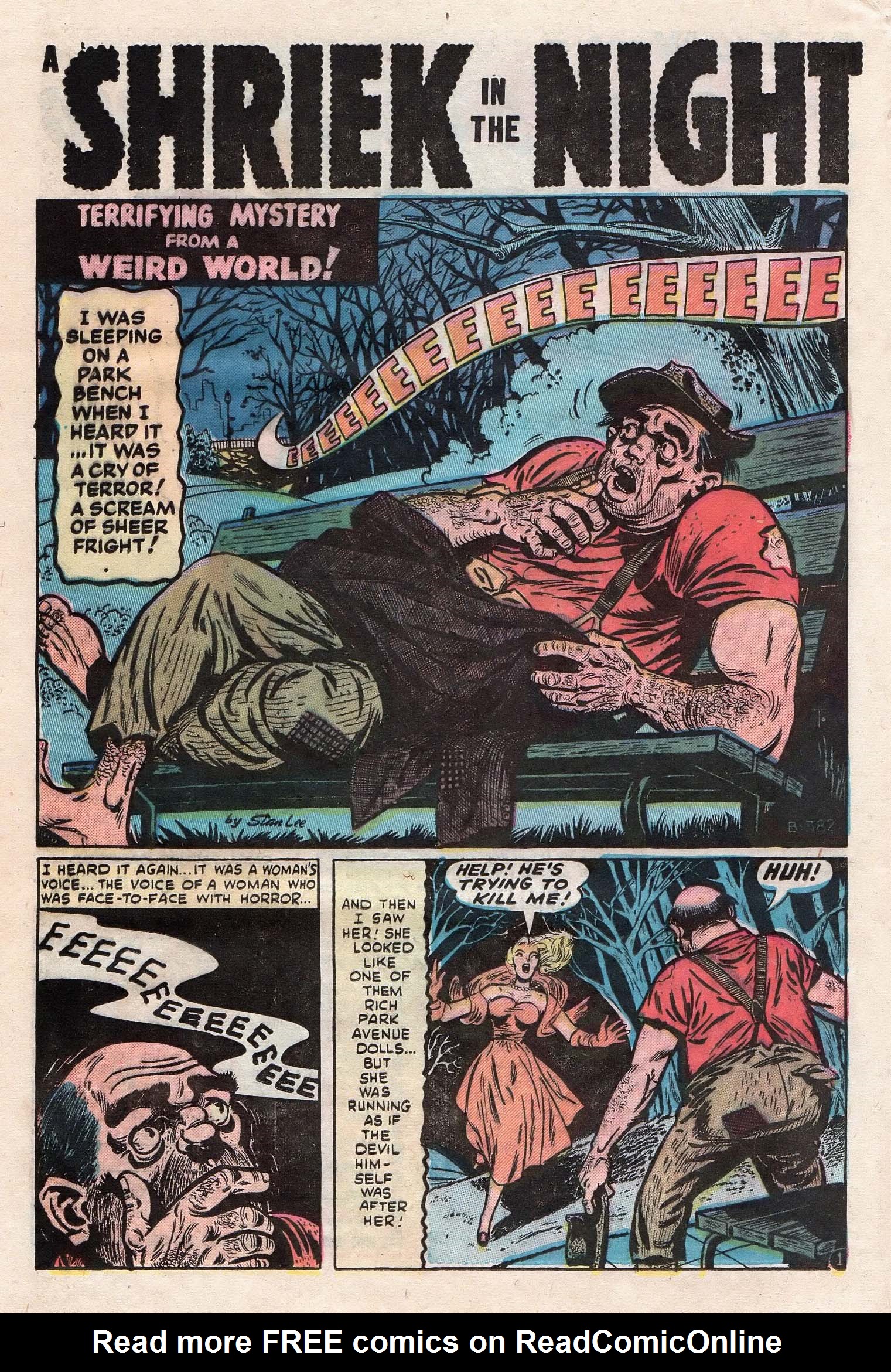 Read online Adventures into Weird Worlds comic -  Issue #14 - 16